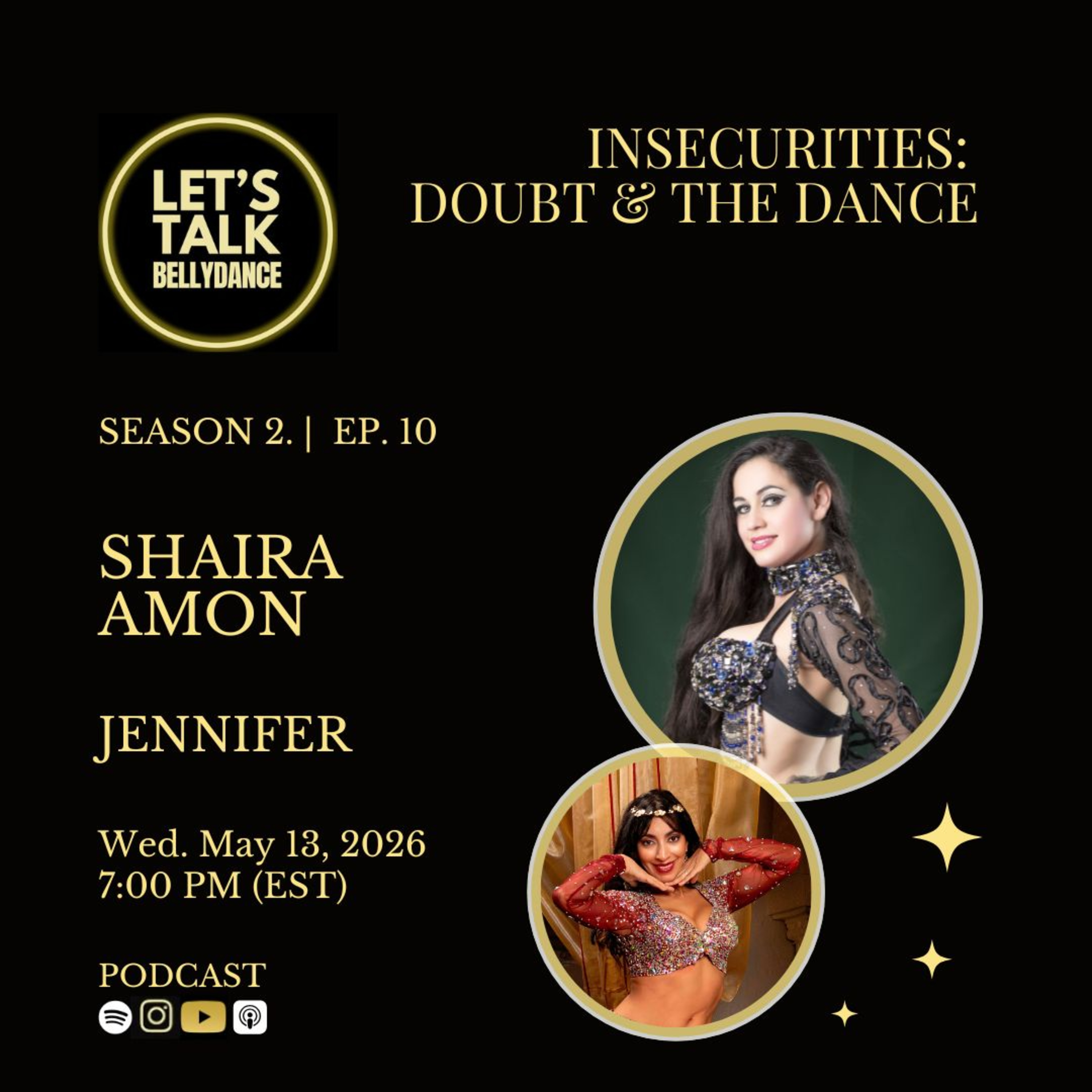 Let’s Talk: Bellydance (Season 2 Ep. 10) With Shaira Amon on Insecurities episode artwork