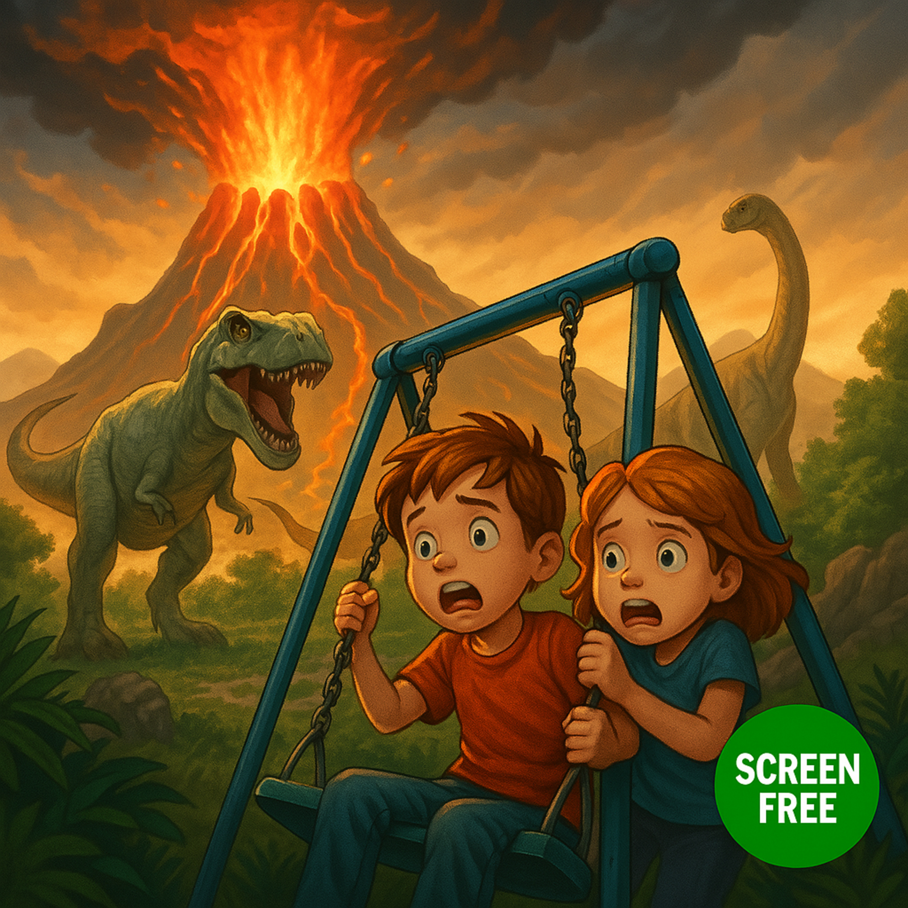 Our Swing Set Time Machine: An original story for kids  episode artwork