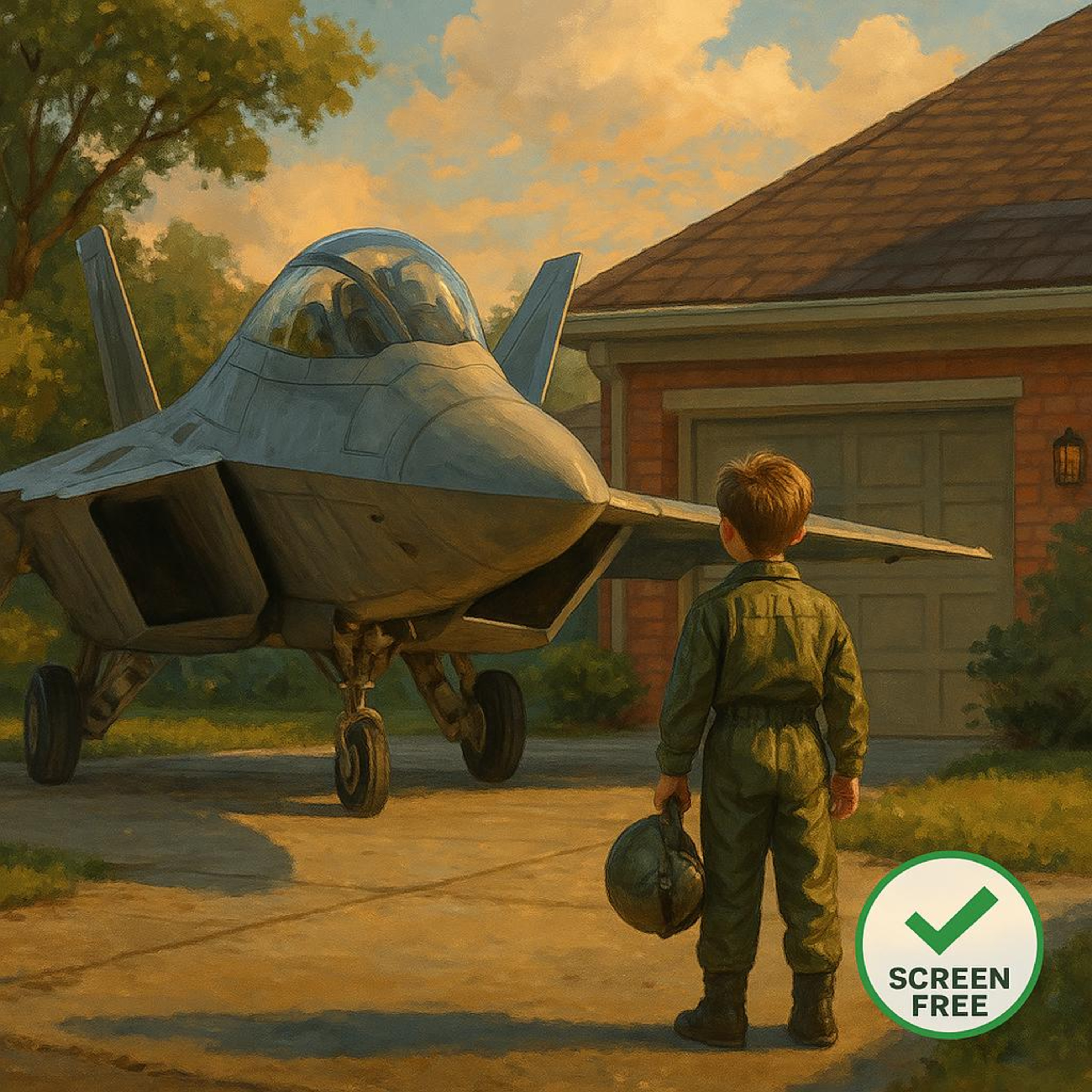 Mom Gives Me a Fighter Jet for Breakfast: An Original Story for Kids episode artwork