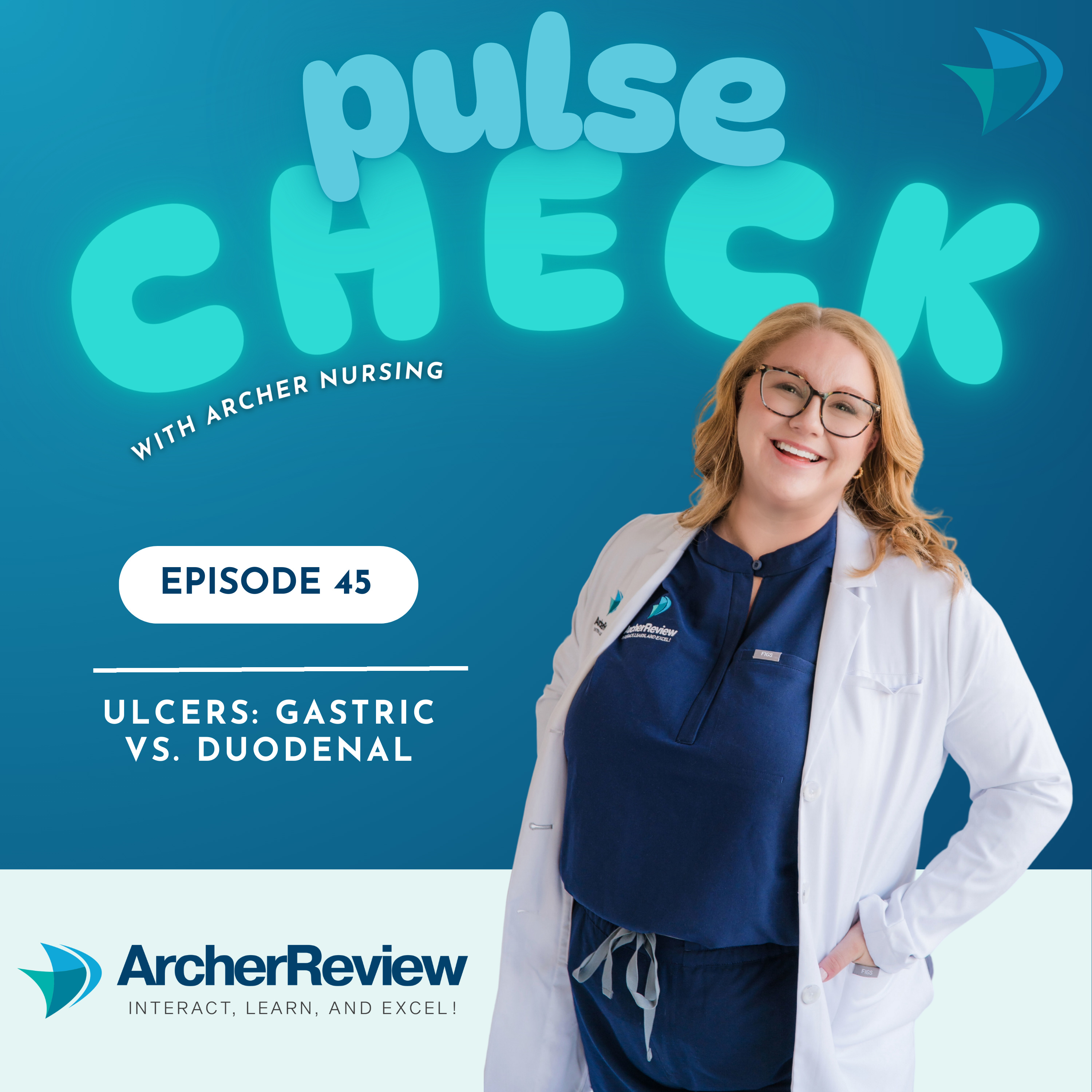 EP 45 - Ulcers: Gastric vs. Duodenal episode artwork