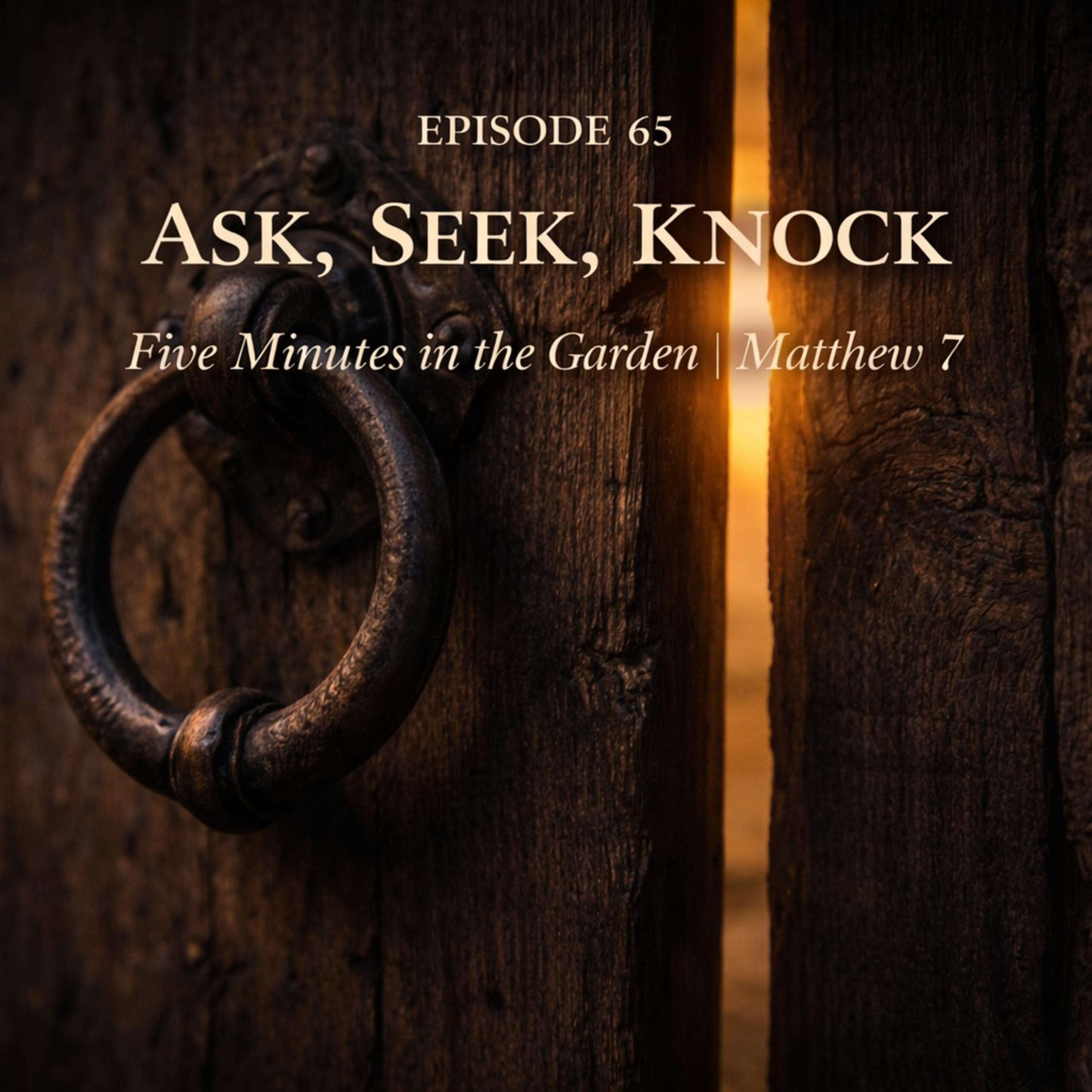 Episode 65 - Ask, Seek, Knock episode artwork