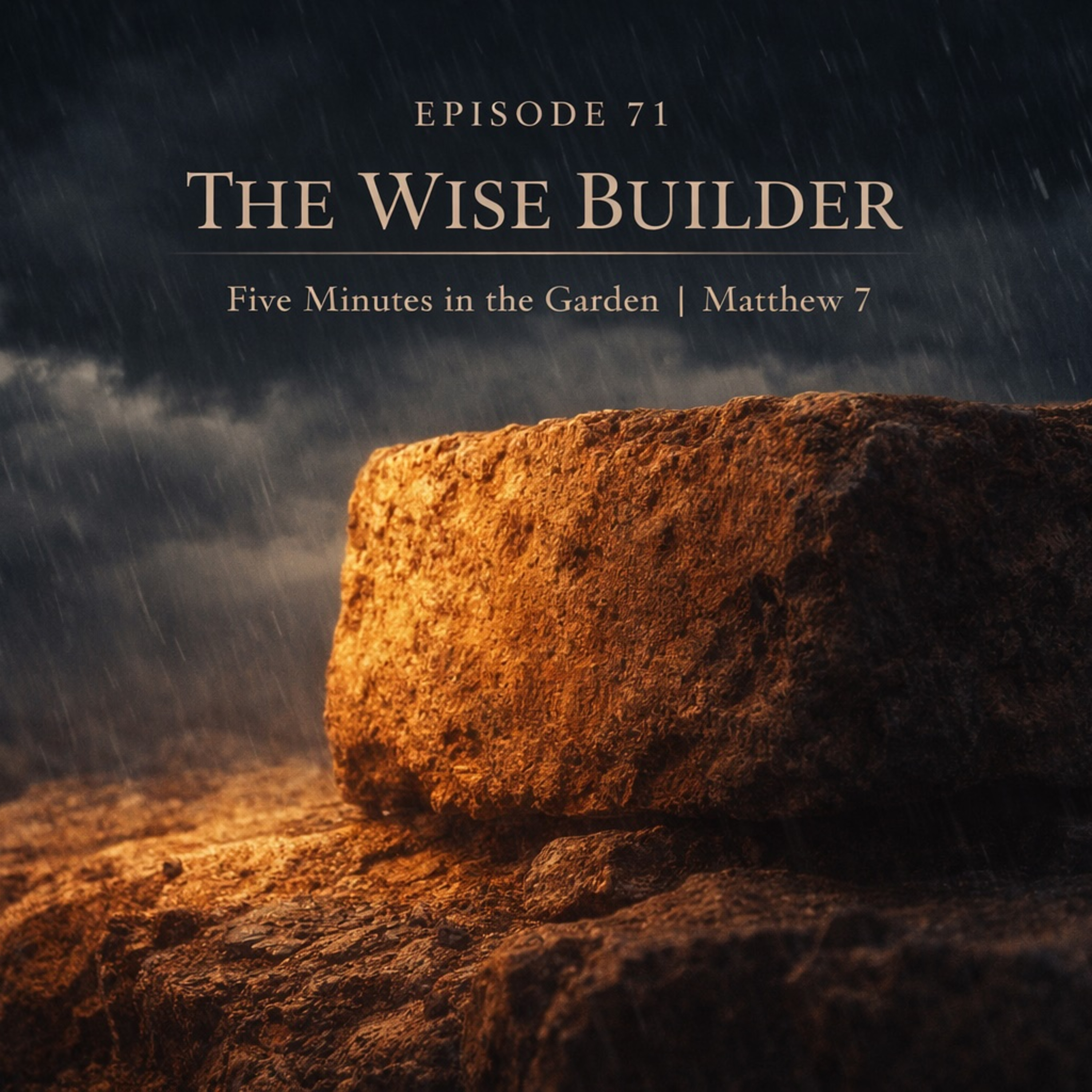 Episode 71 - The Wise Builder episode artwork