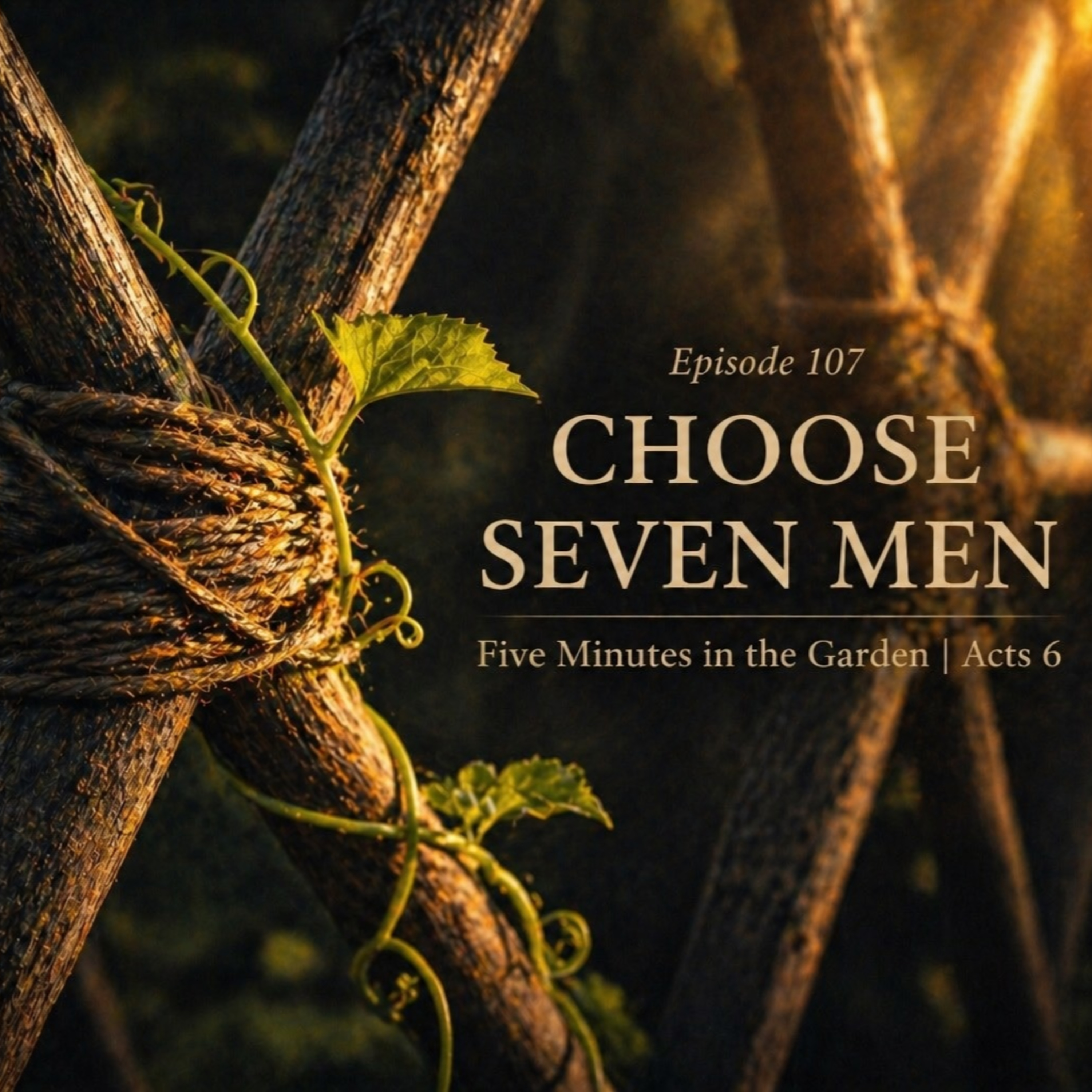 Episode 107 - Choose Seven men episode artwork