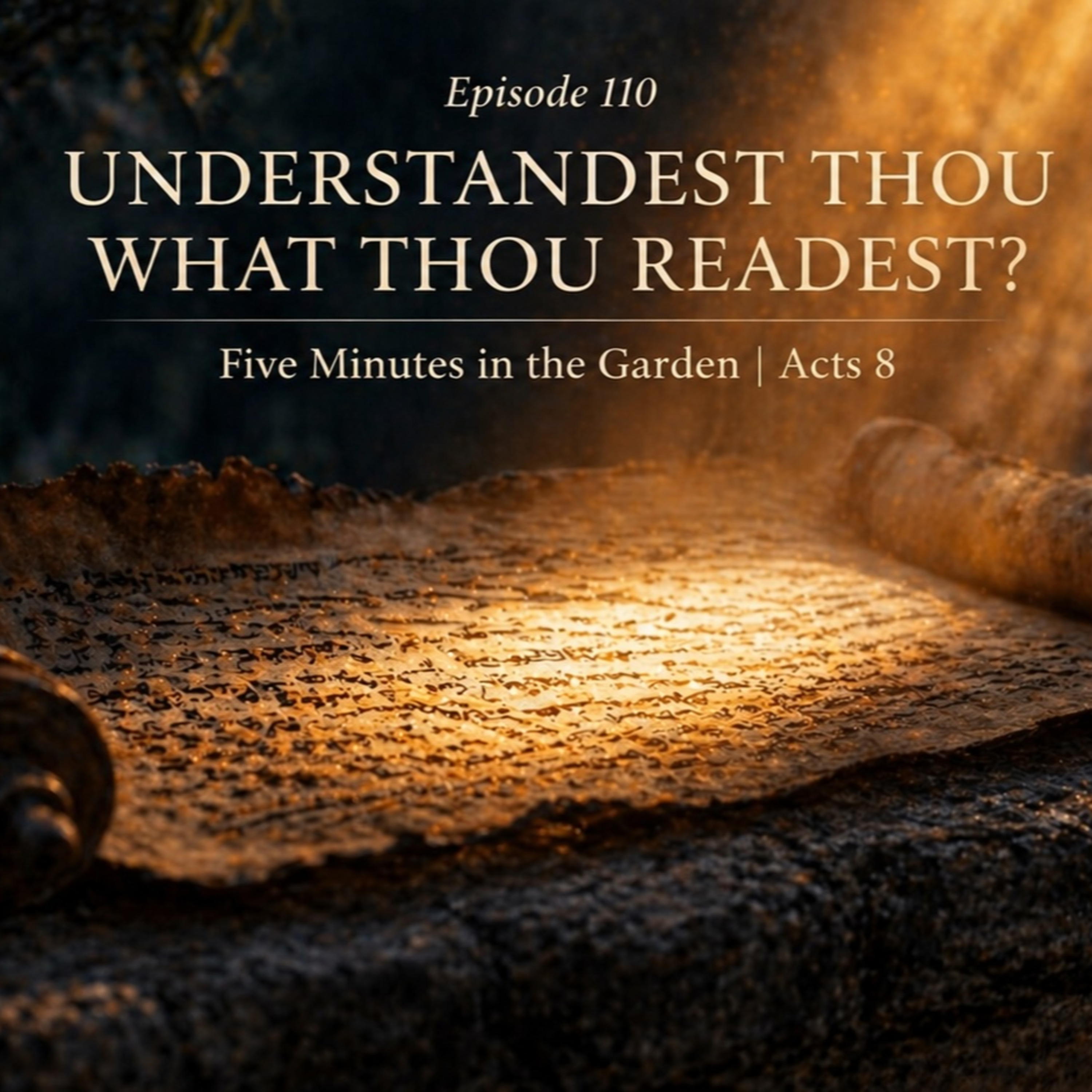 Episode 110 - Understandest Thou What Thou Readest? episode artwork