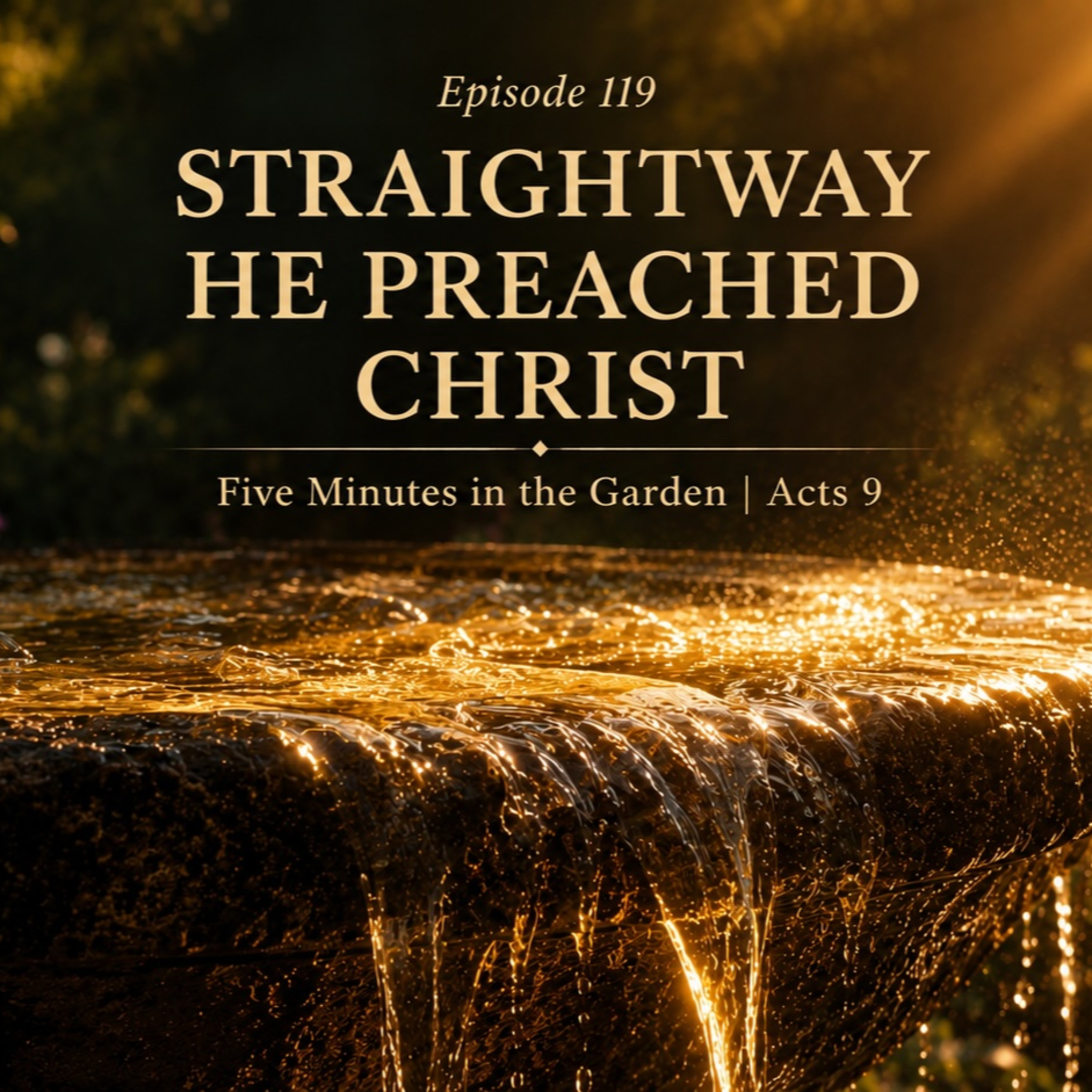 Episode 119 - Straightway He Preached Christ episode artwork
