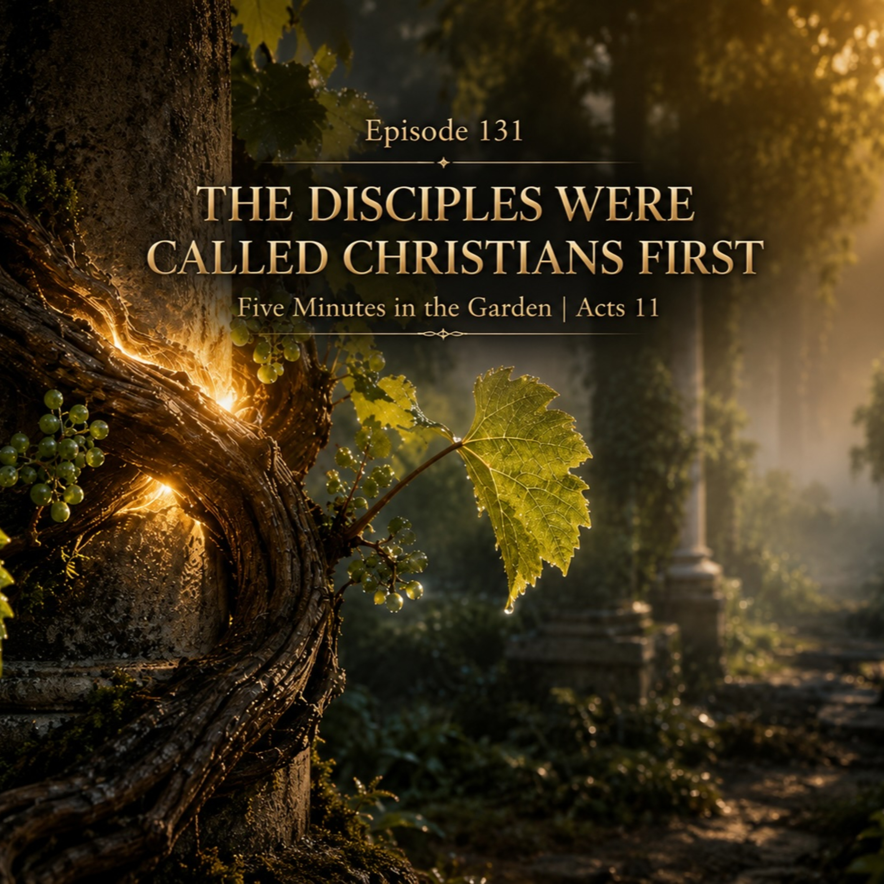 Episode 131 - The Disciples Were Called Christians First episode artwork