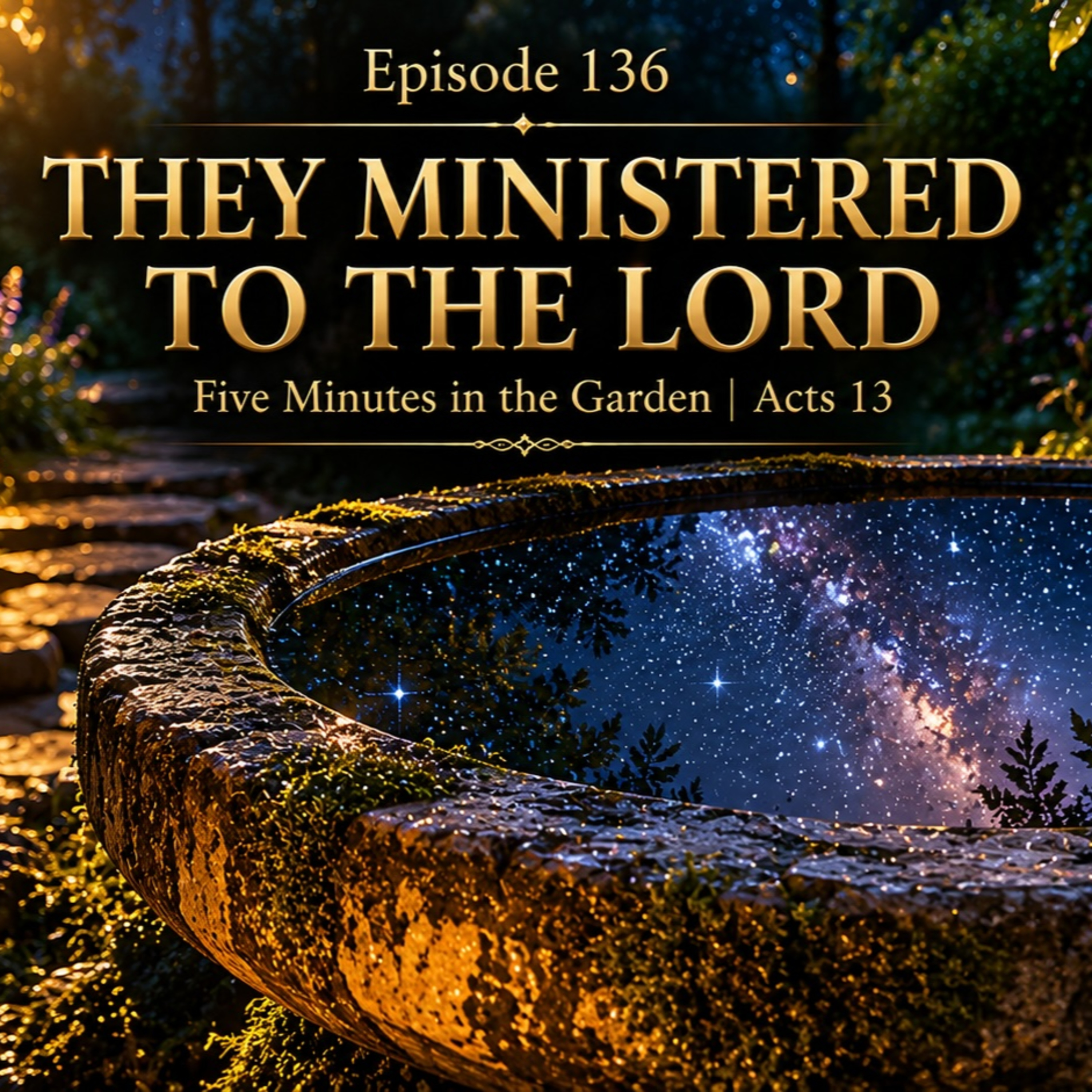 Episode 136 - They Ministered to the Lord episode artwork