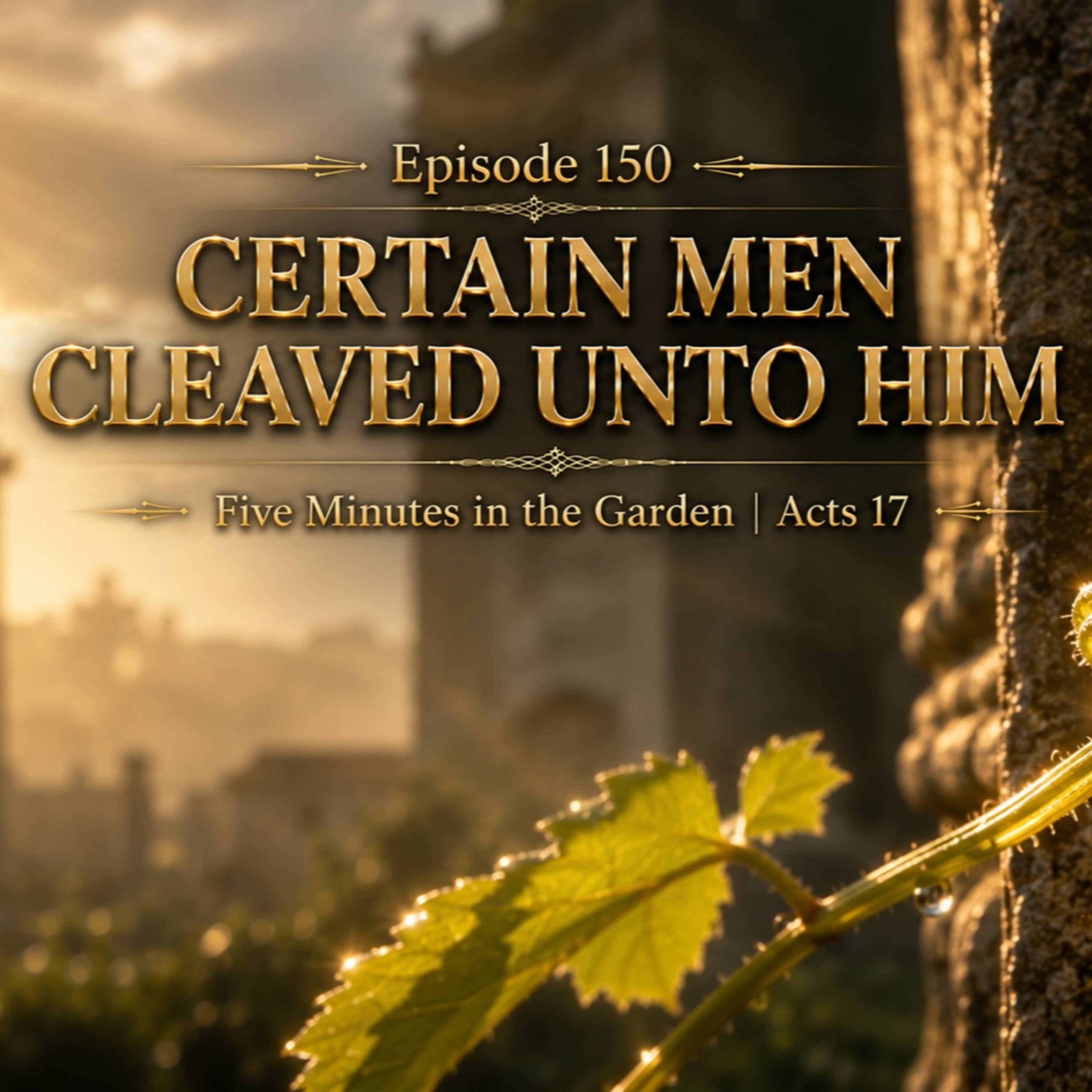 Episode 150 - Certain Men Cleaved Unto Him episode artwork