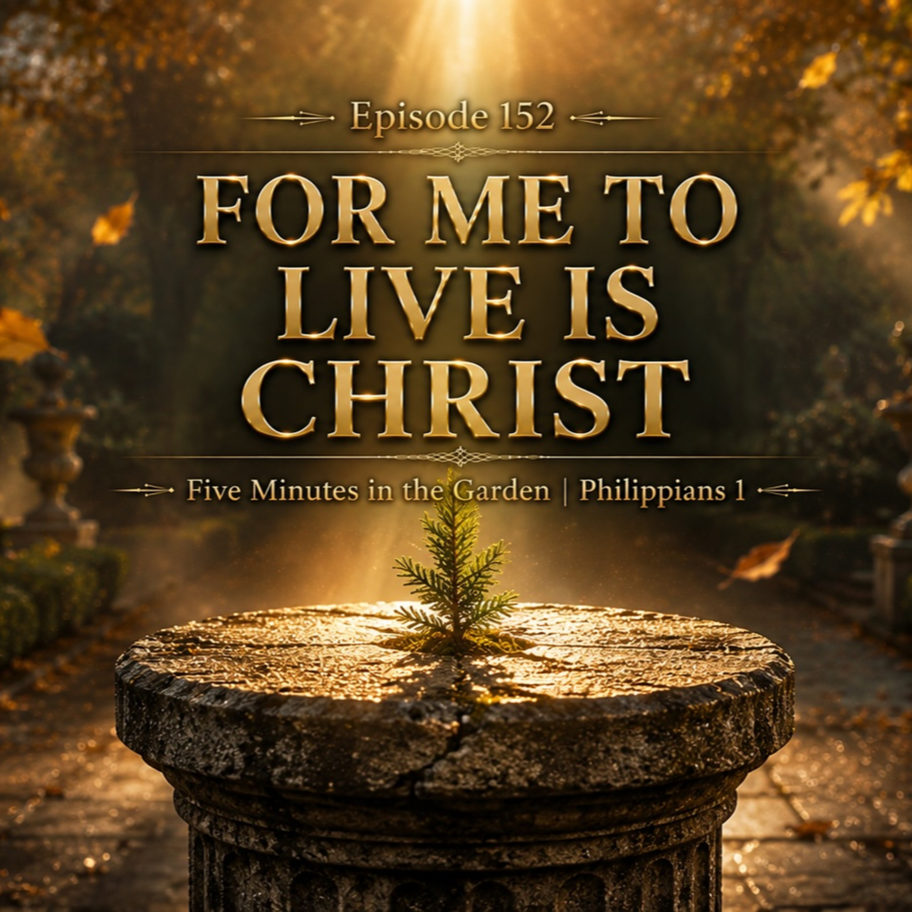 Episode 152 - For Me to Live Is Christ episode artwork