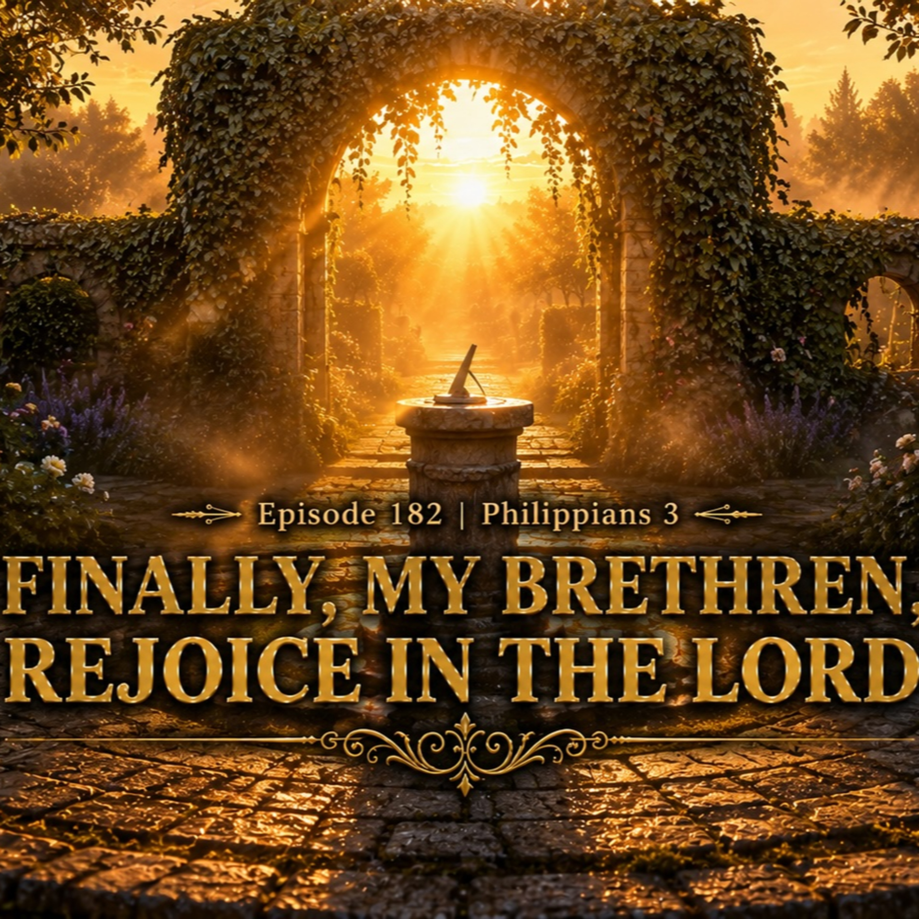 Episode 182 - Finally, My Brethren, Rejoice in the Lord episode artwork