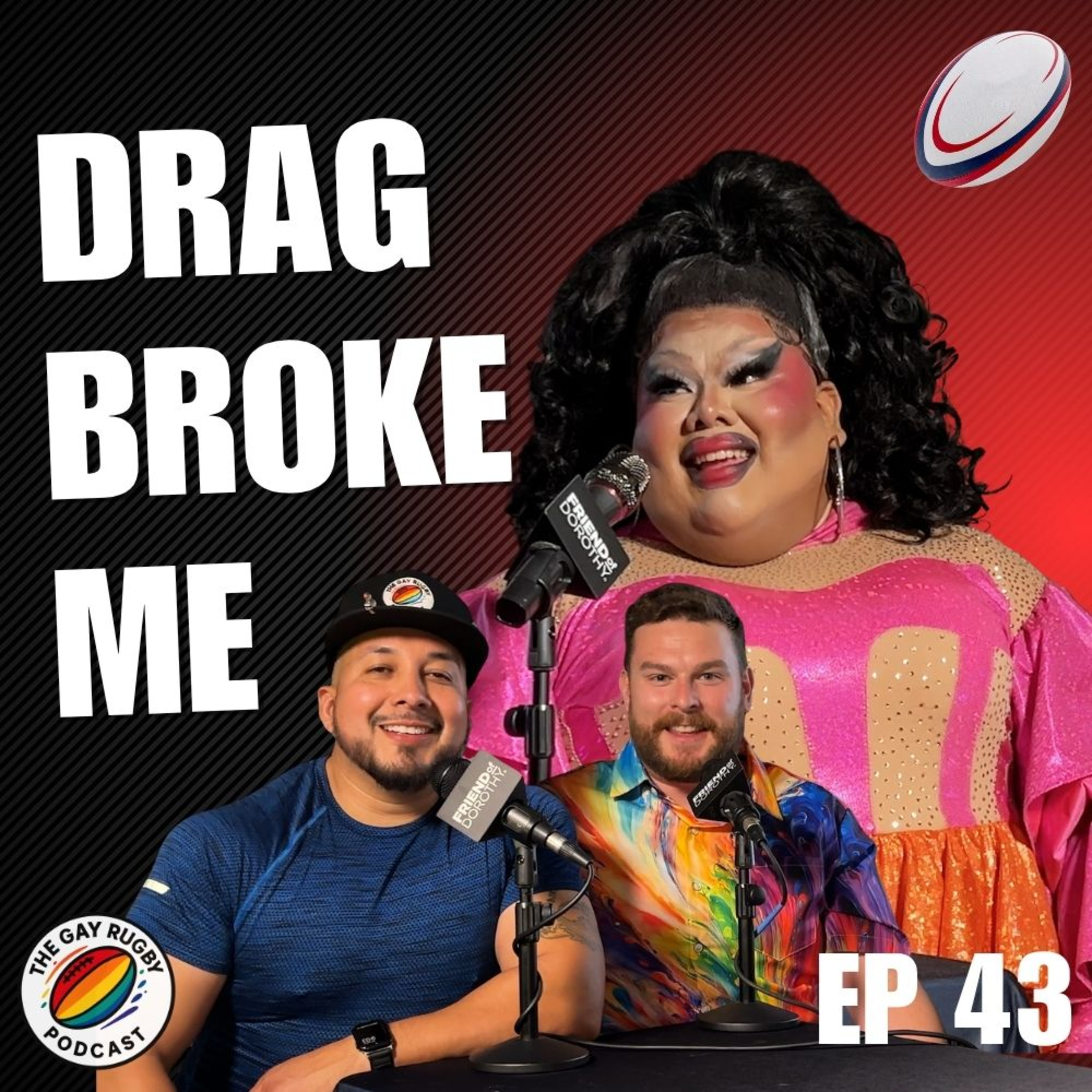 Drag Queen Says Rugby Is SAFER Than Drag?! La Mama Dora | Ep 43