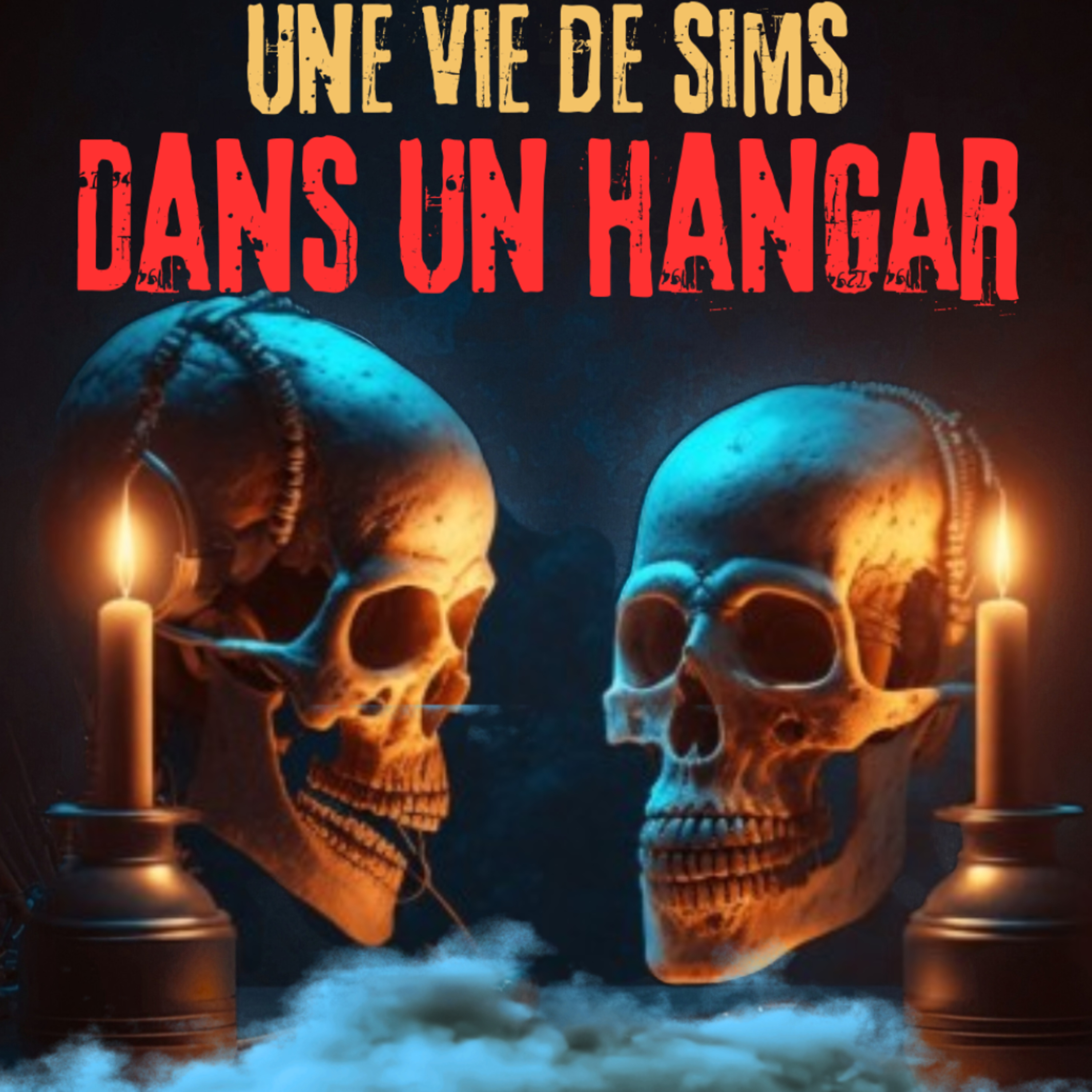 Un hangar où la vie n'est pas réelle