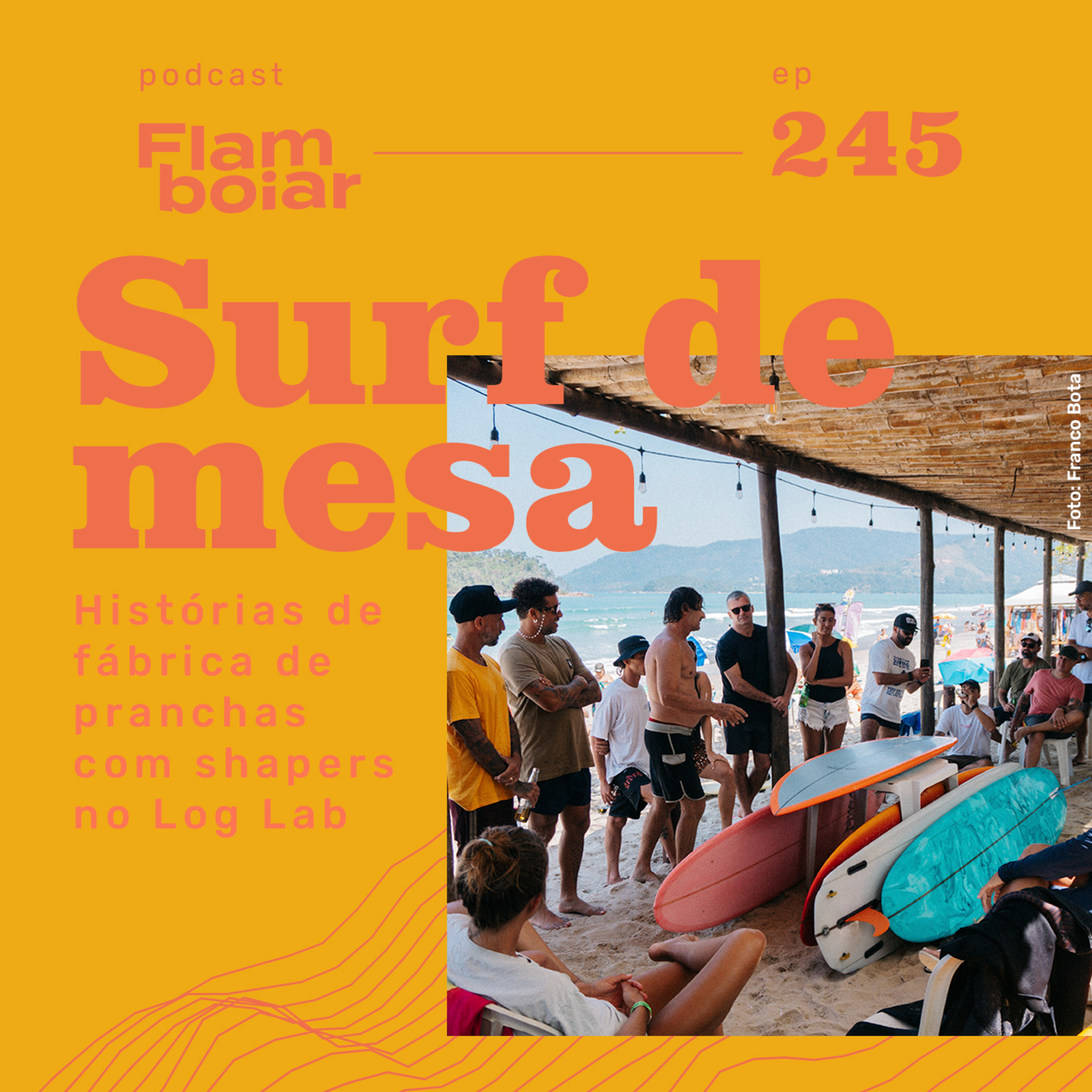 245 - Histórias de fábrica de pranchas de surf com os shapers no Log Lab