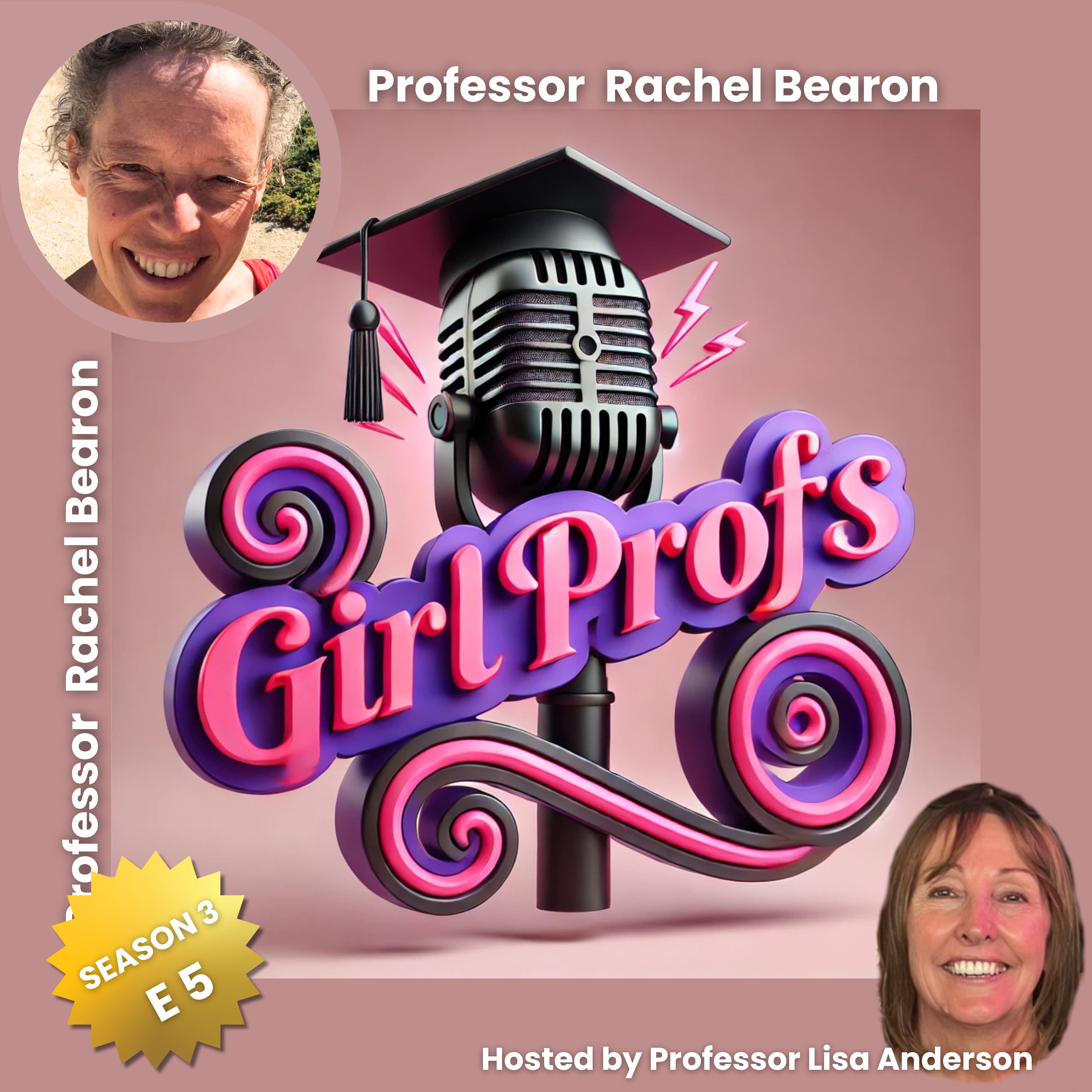 Professor Rachel Bearon episode artwork