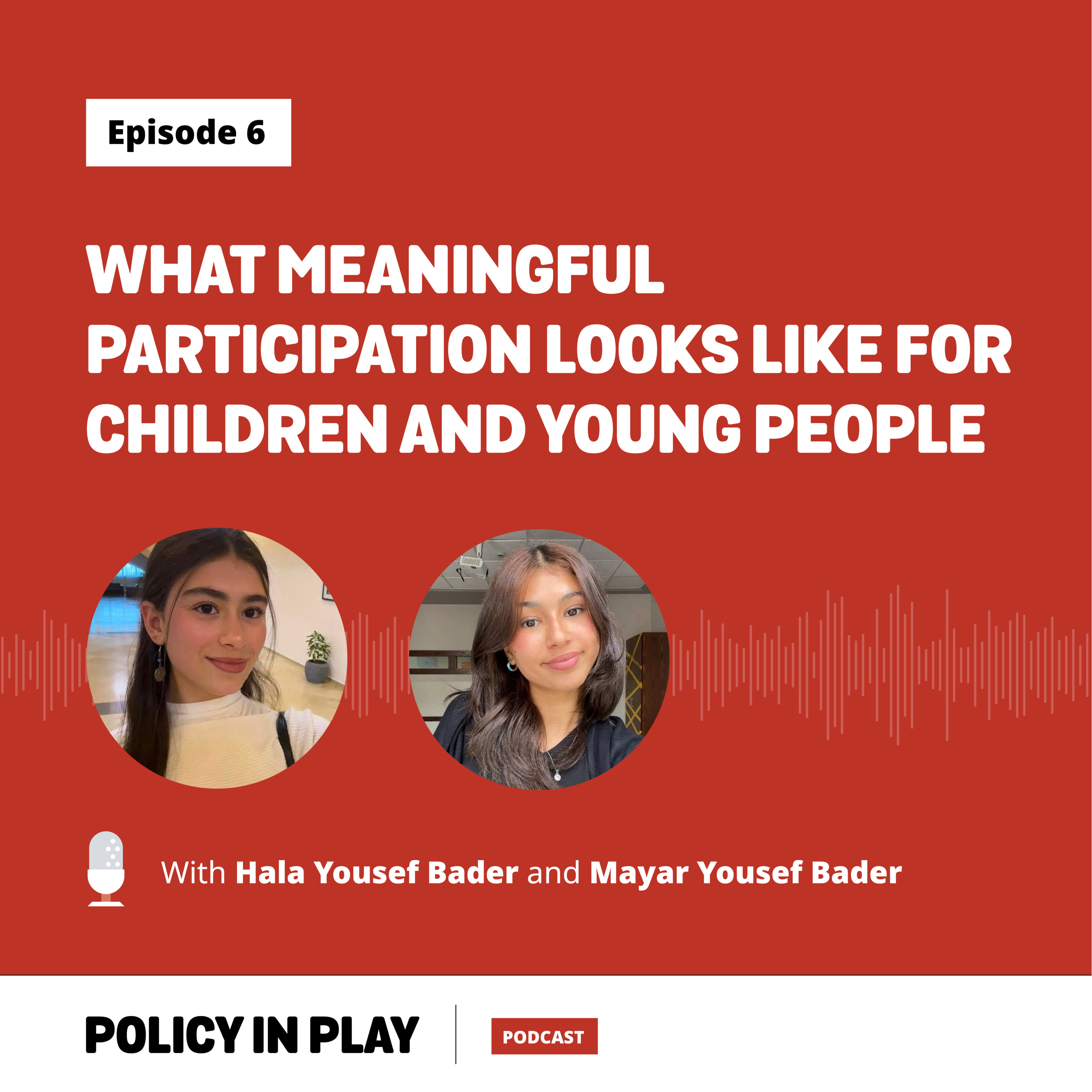 What meaningful participation looks like for children and young people