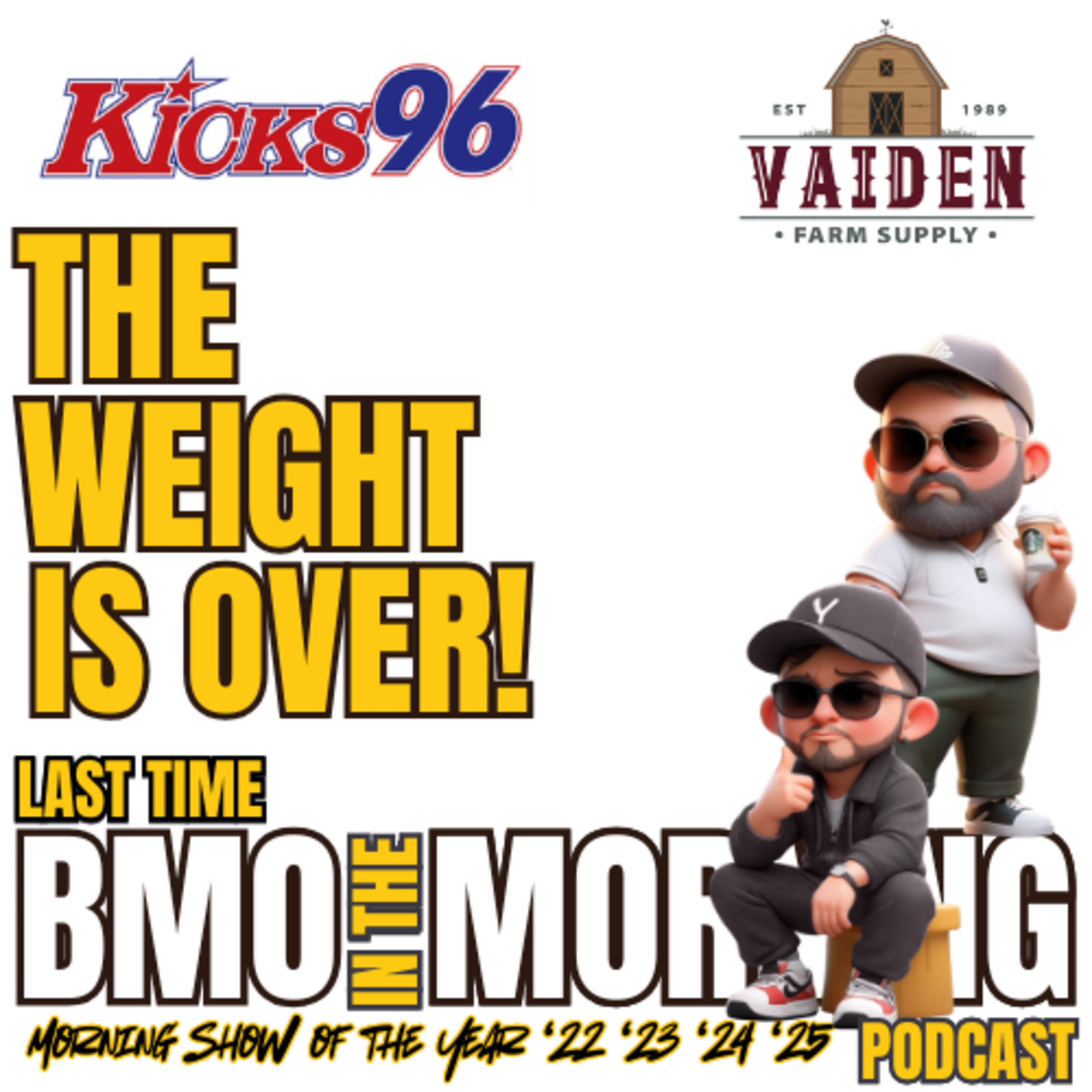 The WEIGHT is OVER!  episode artwork