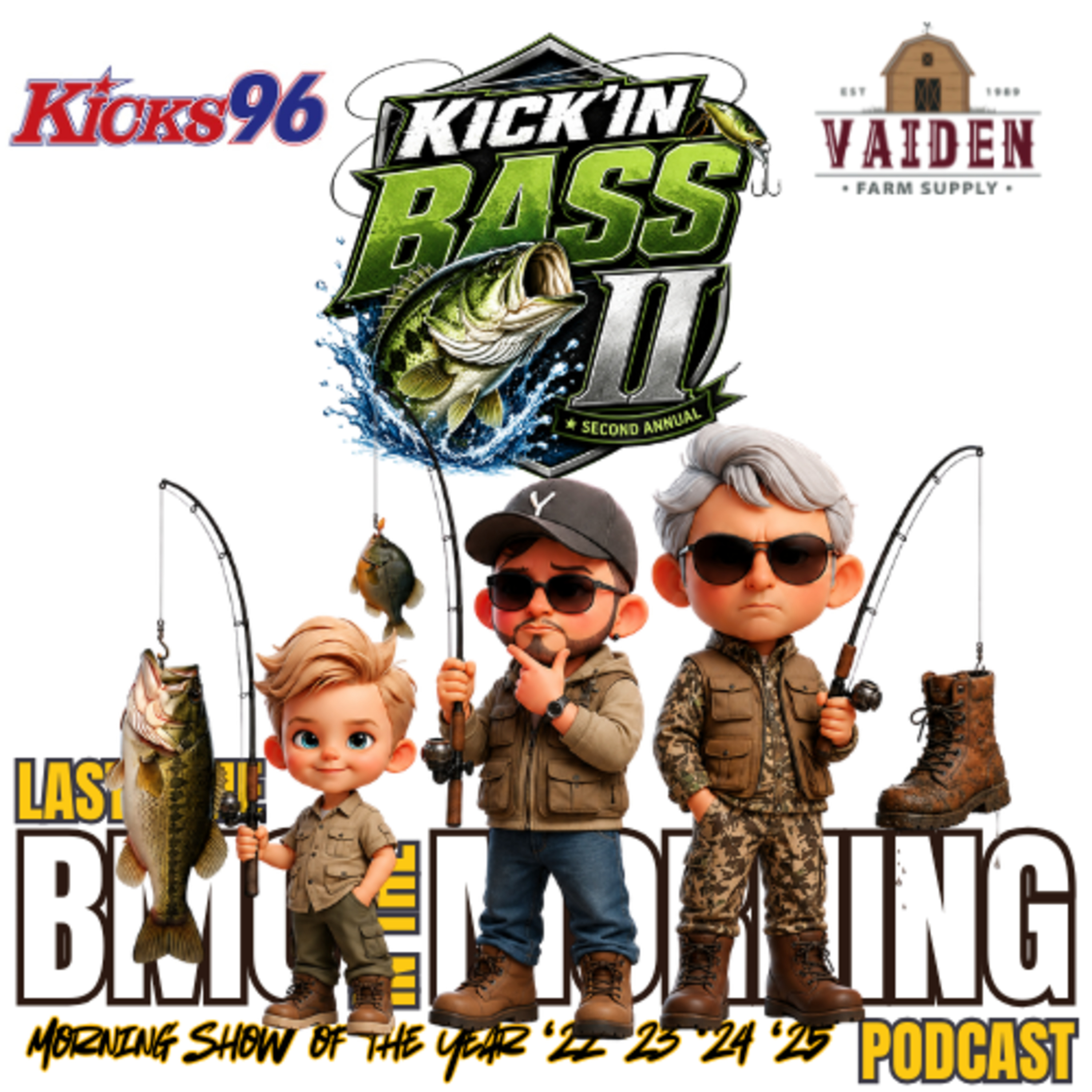 KICKIN' BASS II Father's Day Promotion episode artwork