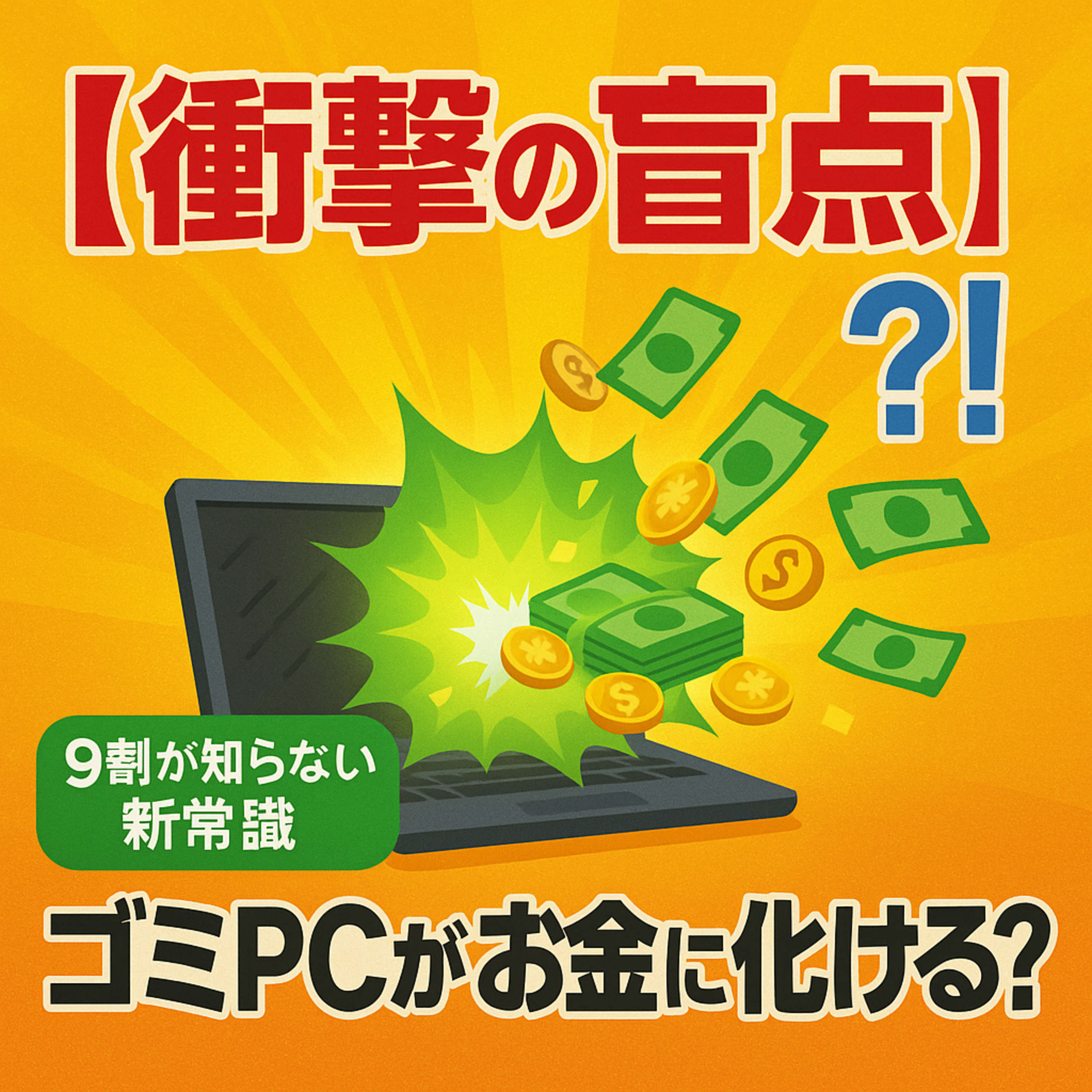 【盲点】なぜ低スペックPCが高値で売れる？ 💻 9割が知らない「ゴミPC転売」で堅実にお金を稼ぐ方法 episode artwork