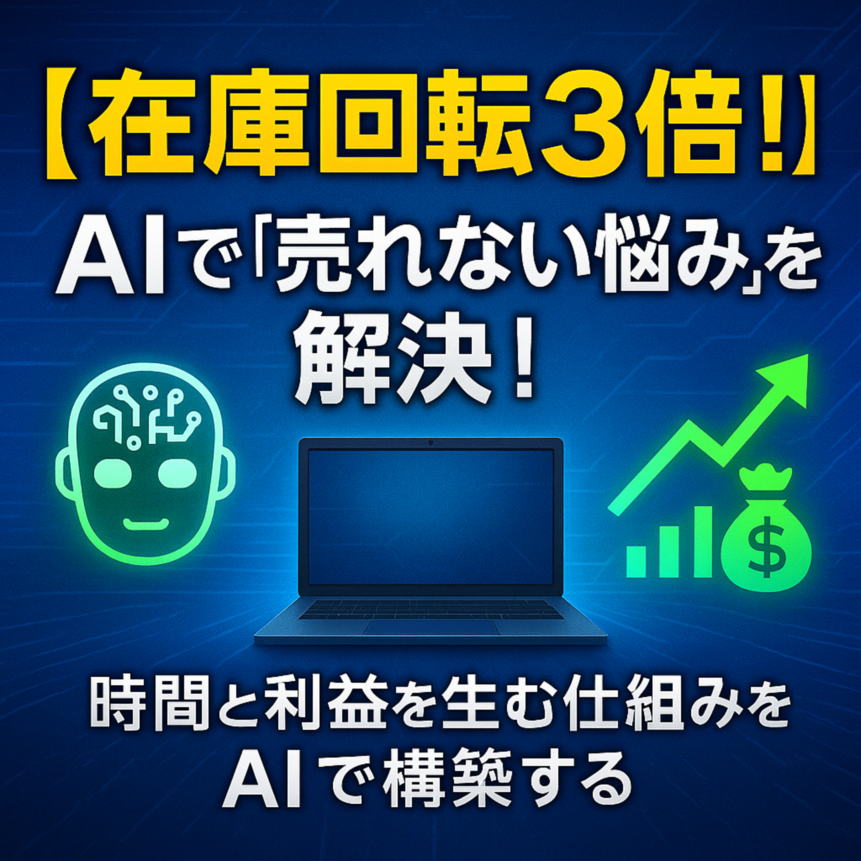 【在庫回転3倍！】AI(ChatGPT)でパソコン転売の「売れない悩み」を徹底解決！リサーチ・価格・商品説明を自動化し、収益と時間を手に入れる episode artwork