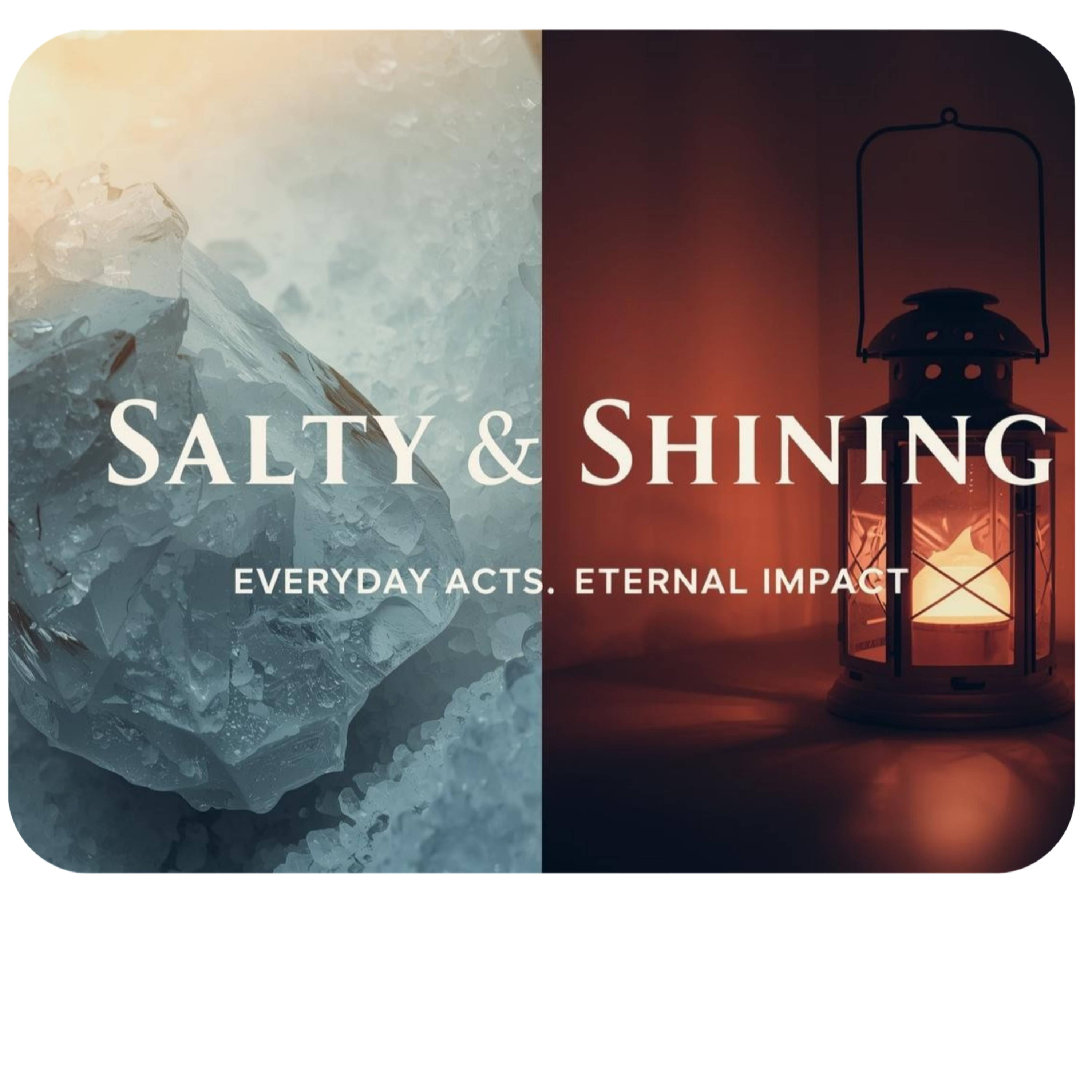 Salty & Shining: You Are Identity Before Activity Matthew 5:13-16 episode artwork