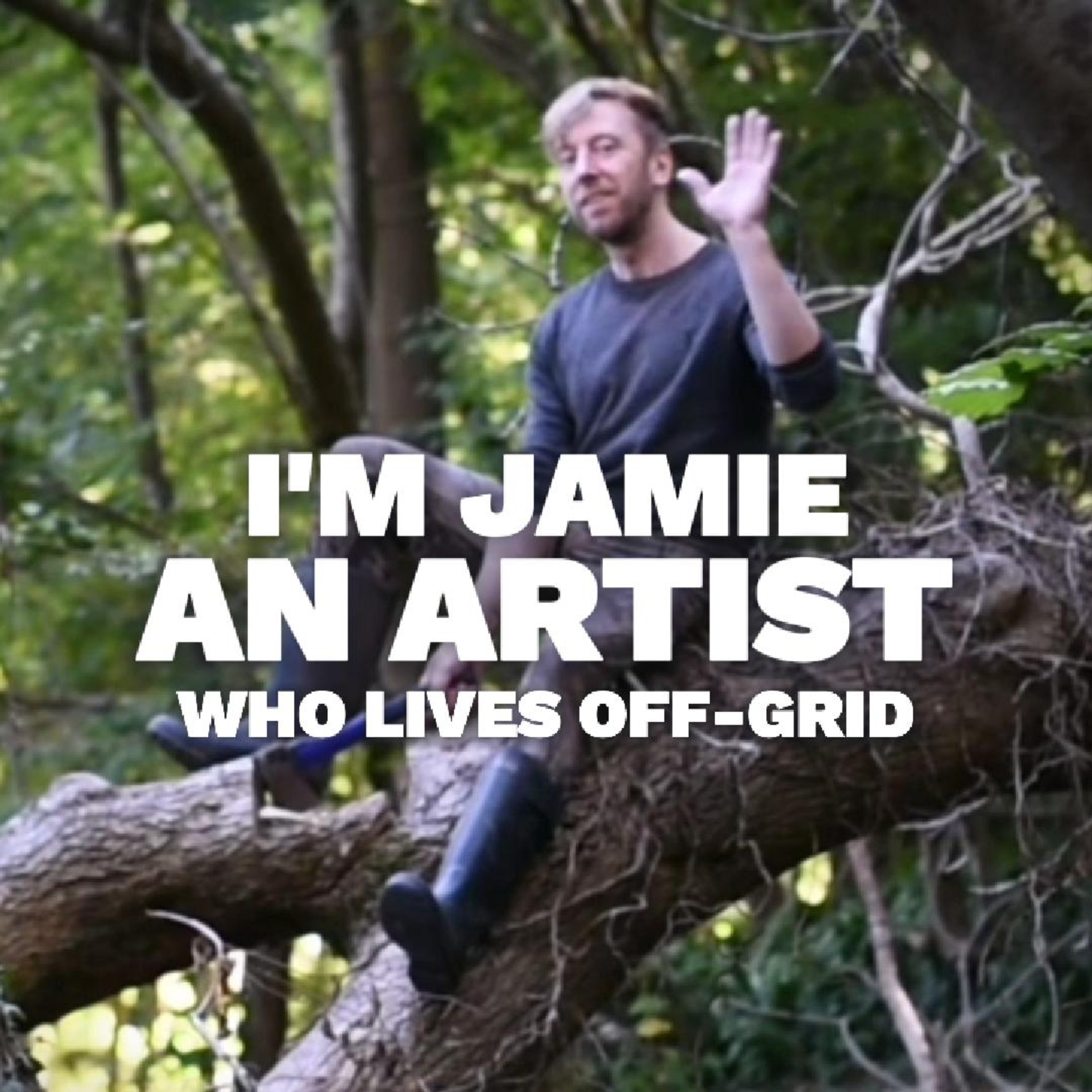 Who I Am | Off-Grid Artist Jamie C. Goodwin | Watercolour Painter episode artwork