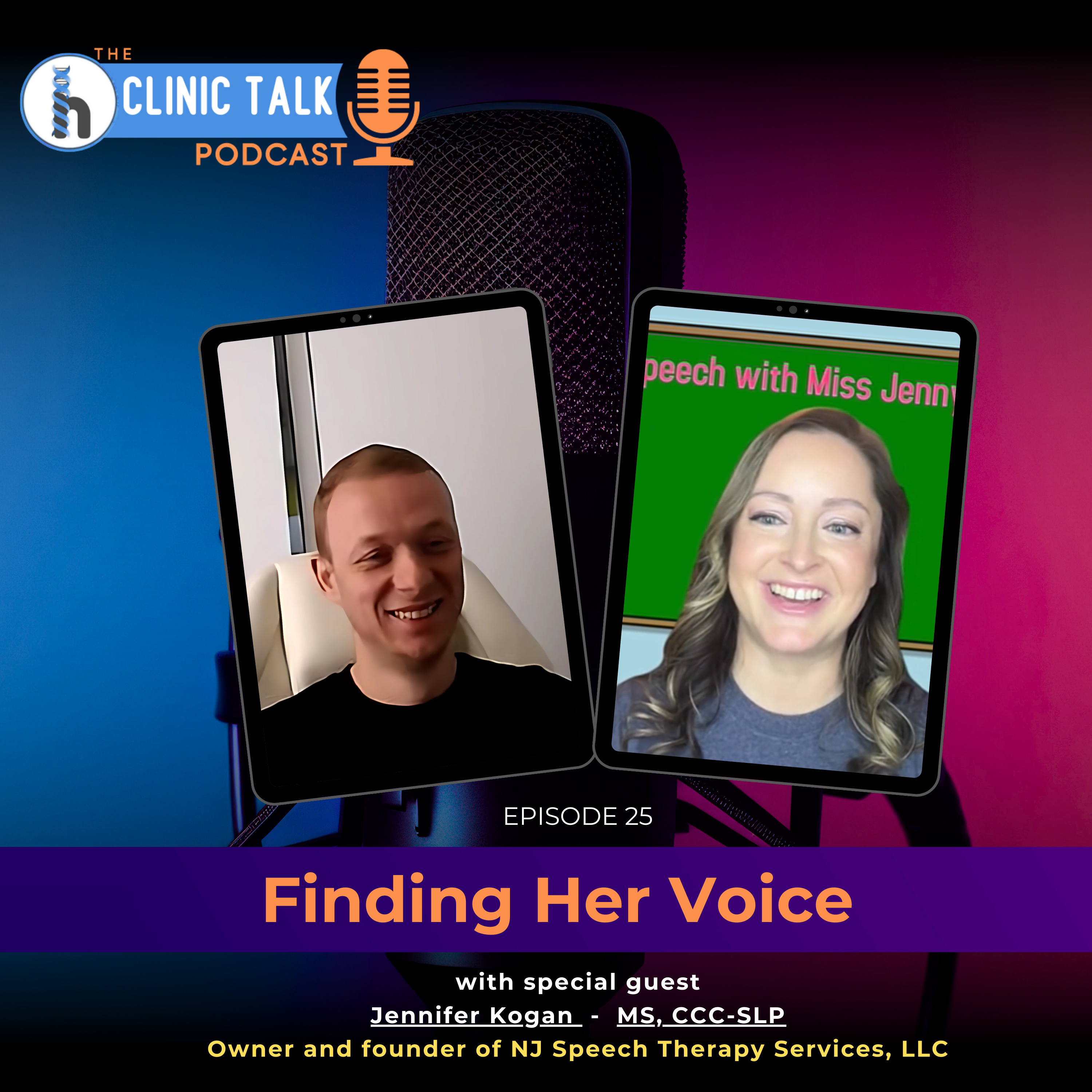 The Clinic Talk Podcast EP 25: Finding Her Voice episode artwork
