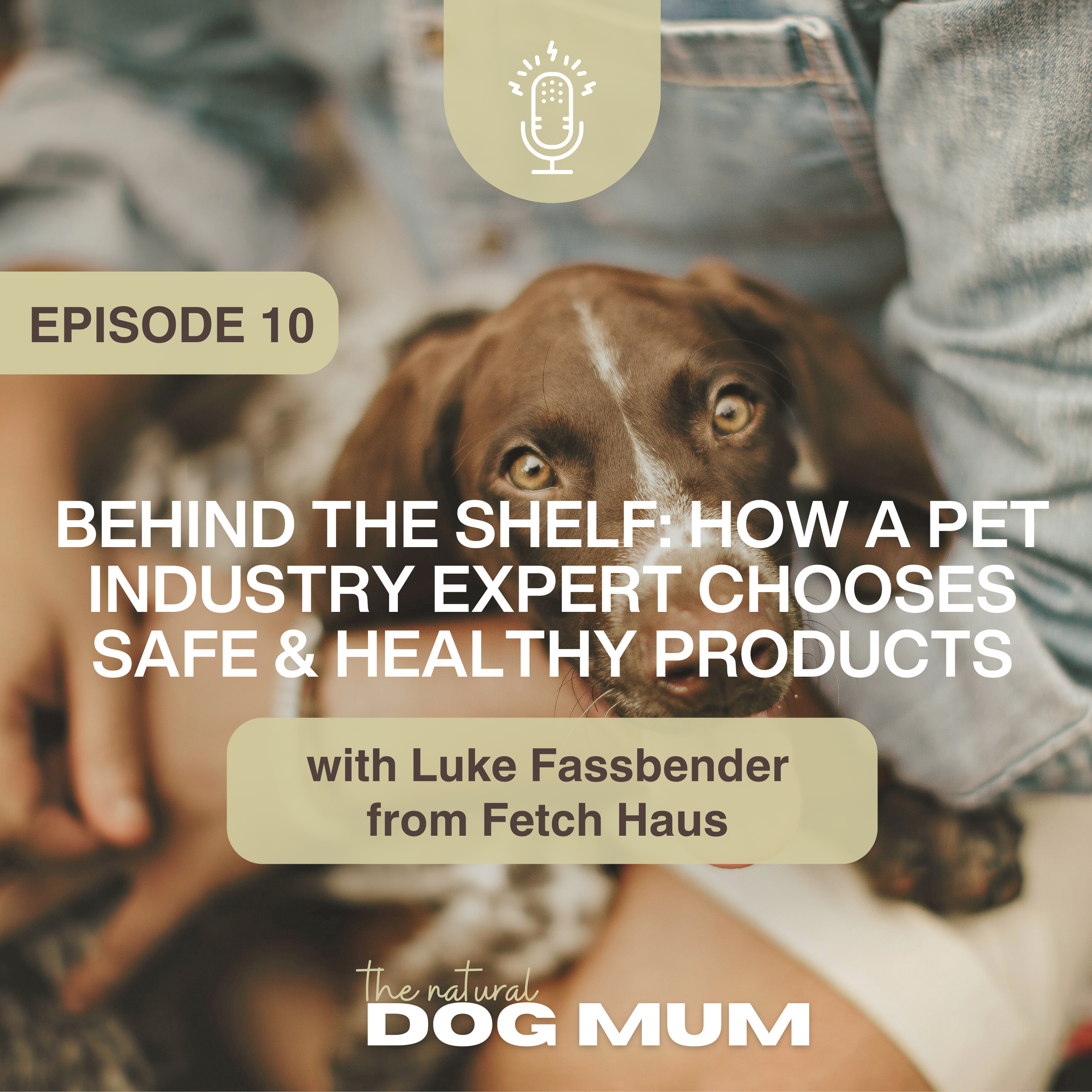 Behind the Shelf: How a Pet industry Expert Chooses Safe & Healthy Products with Luke assbender from Fetch Haus episode artwork
