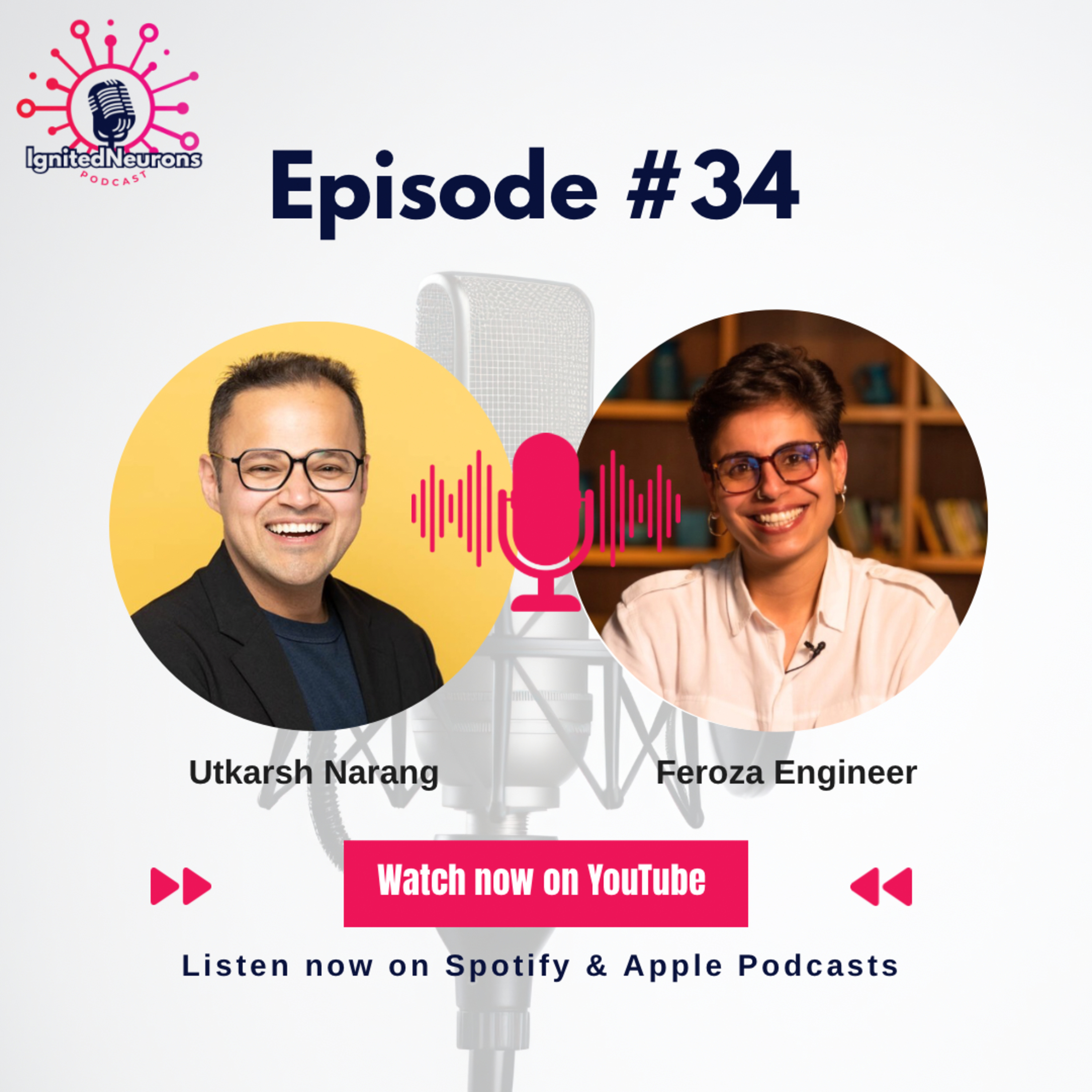 #34 How to Overcome Cultural Conditioning & Build Belonging | Feroza Engineer on Why Representation Matters for True Inclusion episode artwork