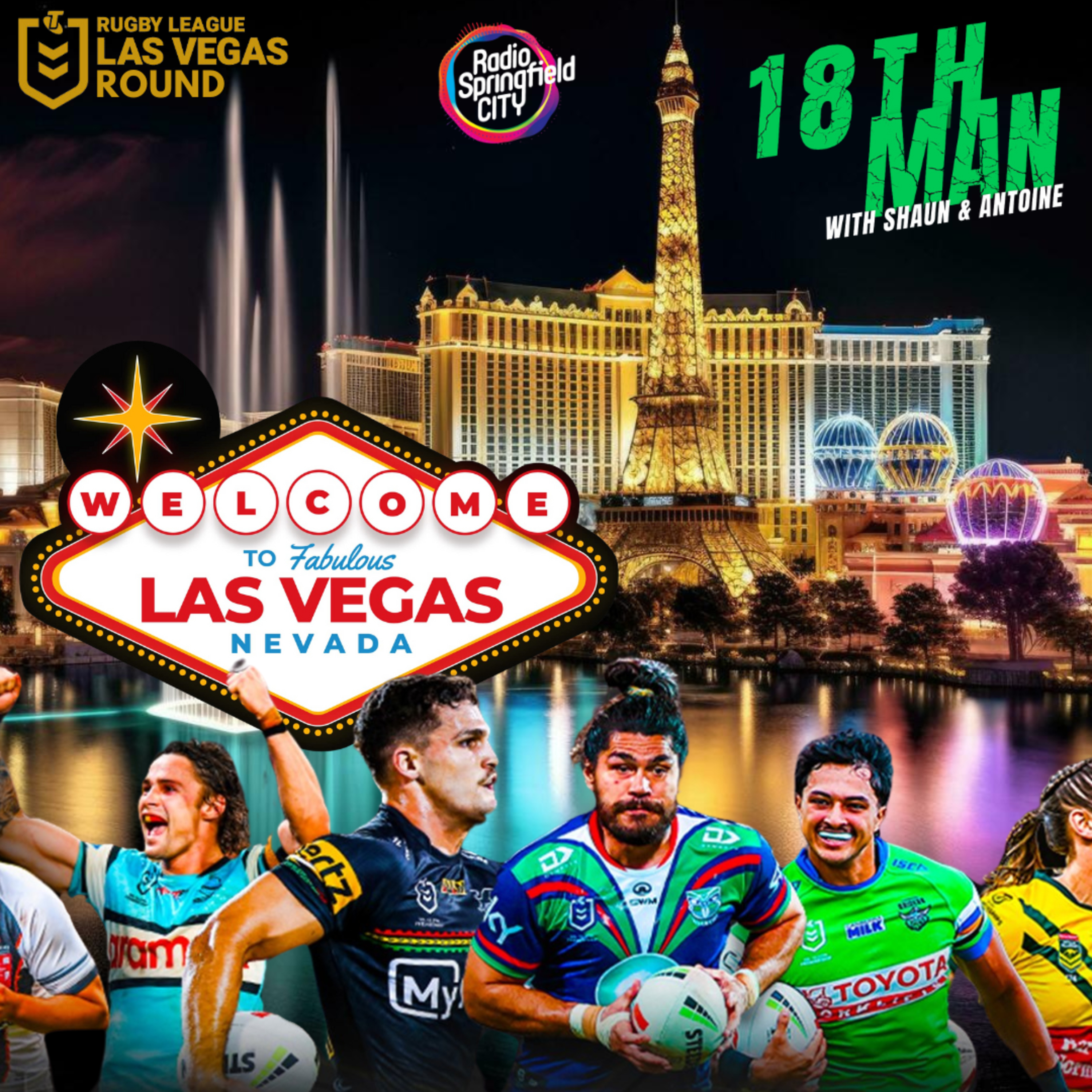 🏉 The 18th Man is BACK with VEGAS ROUND!!!