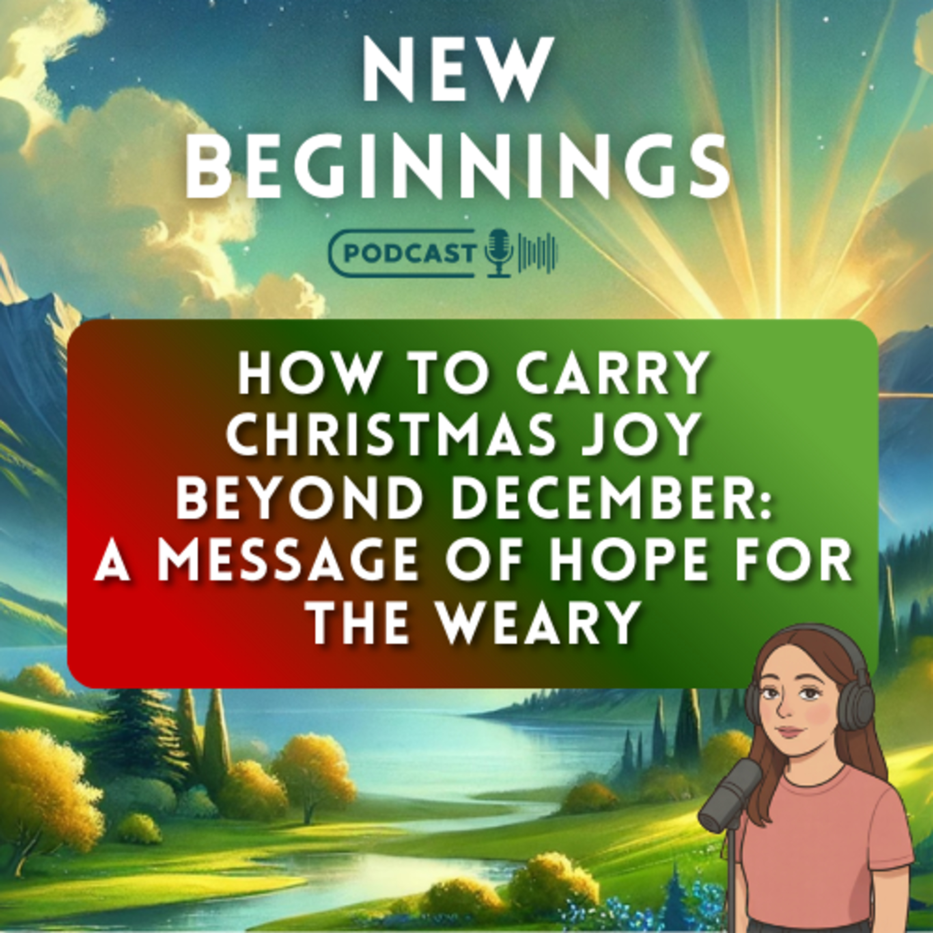 How to Carry Christmas Joy Beyond December: A Message of Hope for the Weary | EPISODE 36 episode artwork