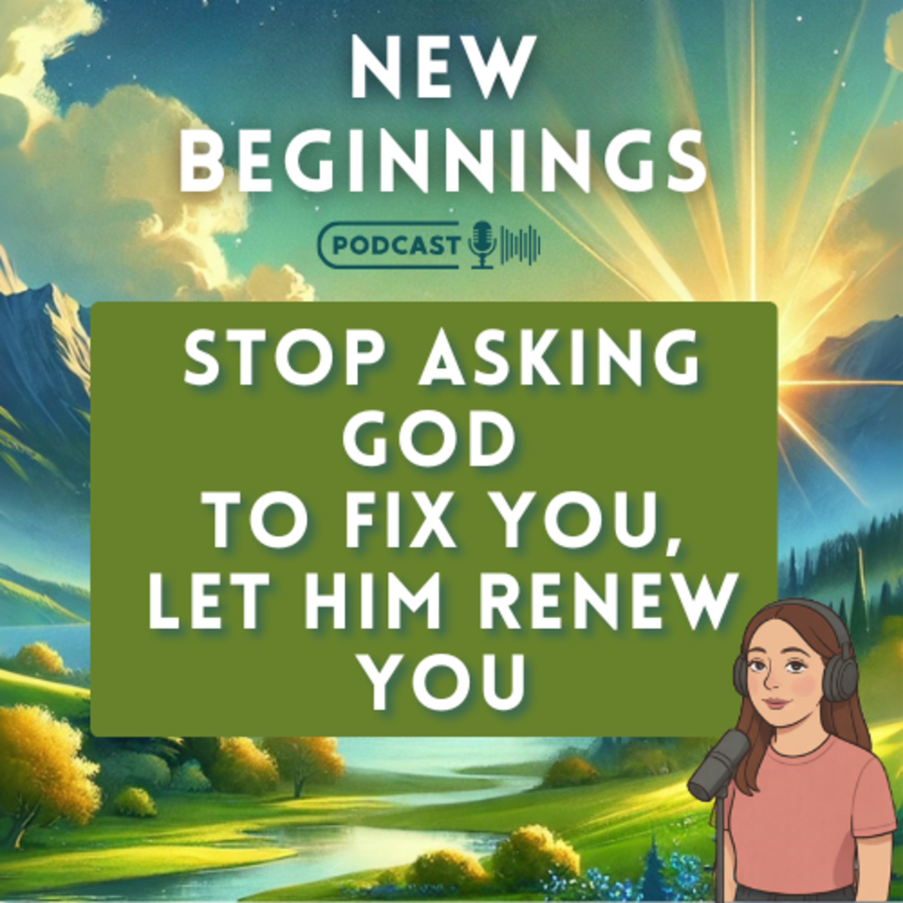 Stop Asking God to Fix You, Let Him Renew You | Christian Devotional | Episode 41 episode artwork