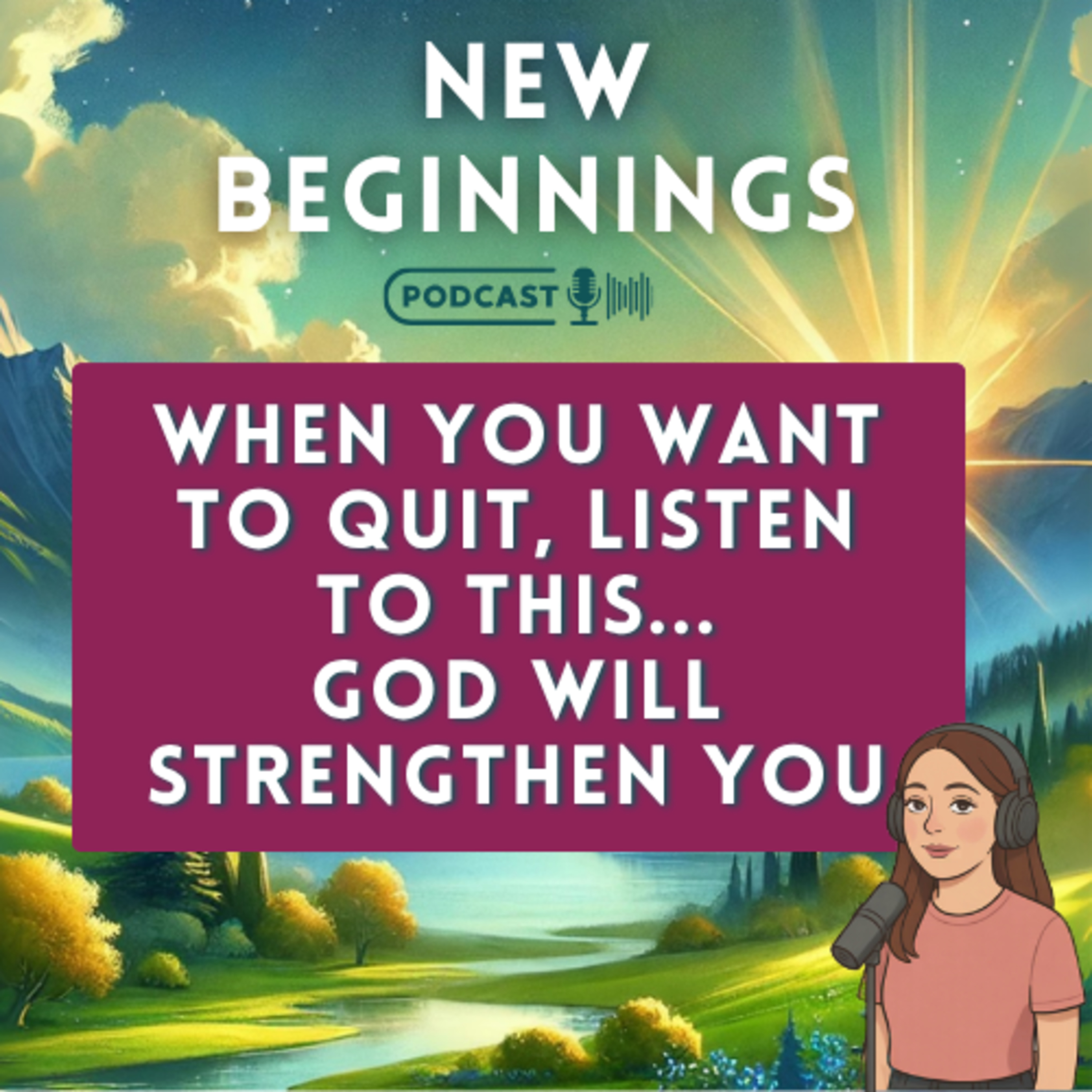 When You Want to Quit, Listen to This | God Will Strengthen You | Episode 58 episode artwork