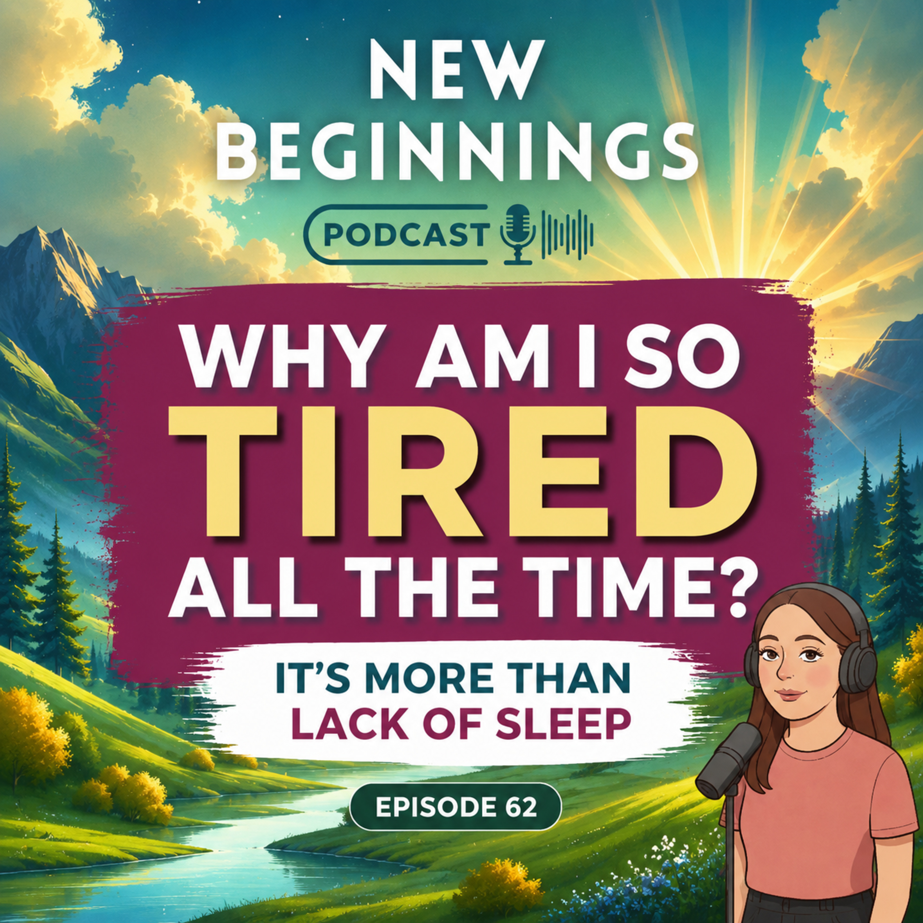 Why Am I So Tired All the Time? It's More Than Lack of Sleep | Episode 62 episode artwork