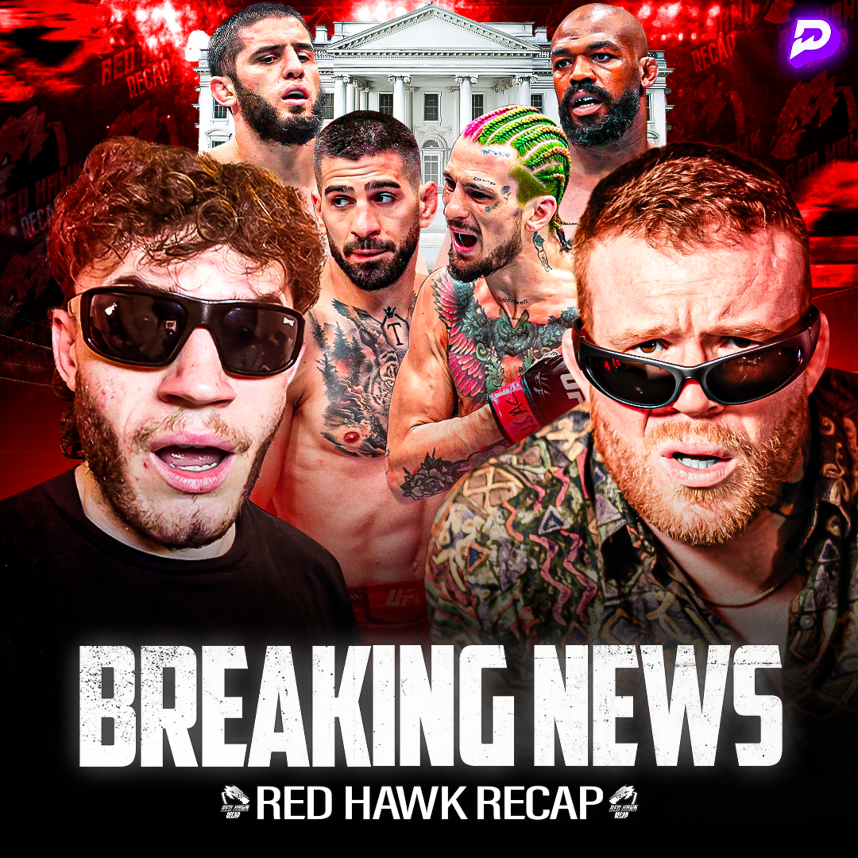 BEDTIME MMA on JON JONES RELEASE, WHITE HOUSE CARD, UFC 326 RECAP! | Red Hawk Recap