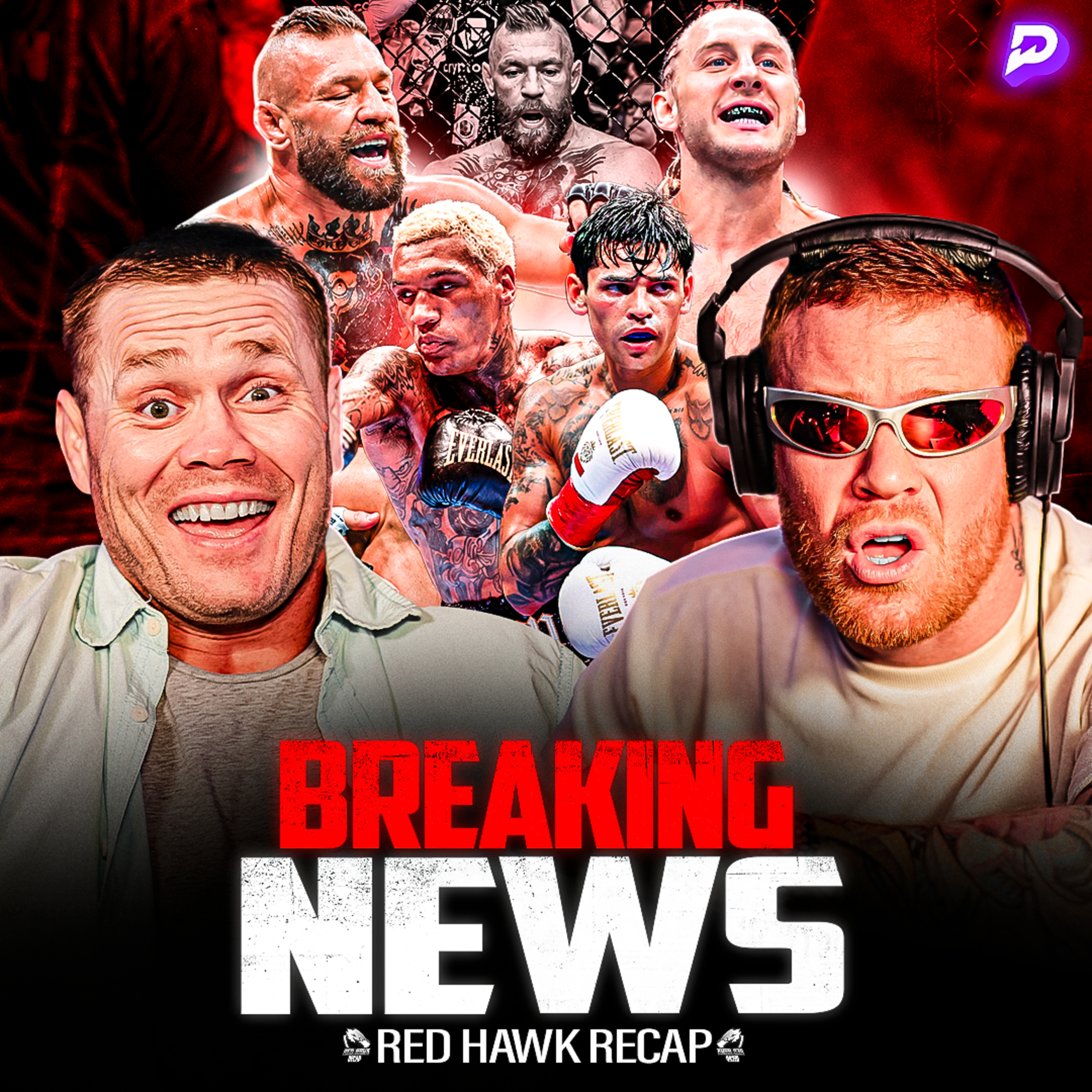 MCGREGOR GOES DOWN, GARCIA vs BENN IS OFFICIAL, EZRA GETS A UFC CONTRACT! | Red Hawk Recap