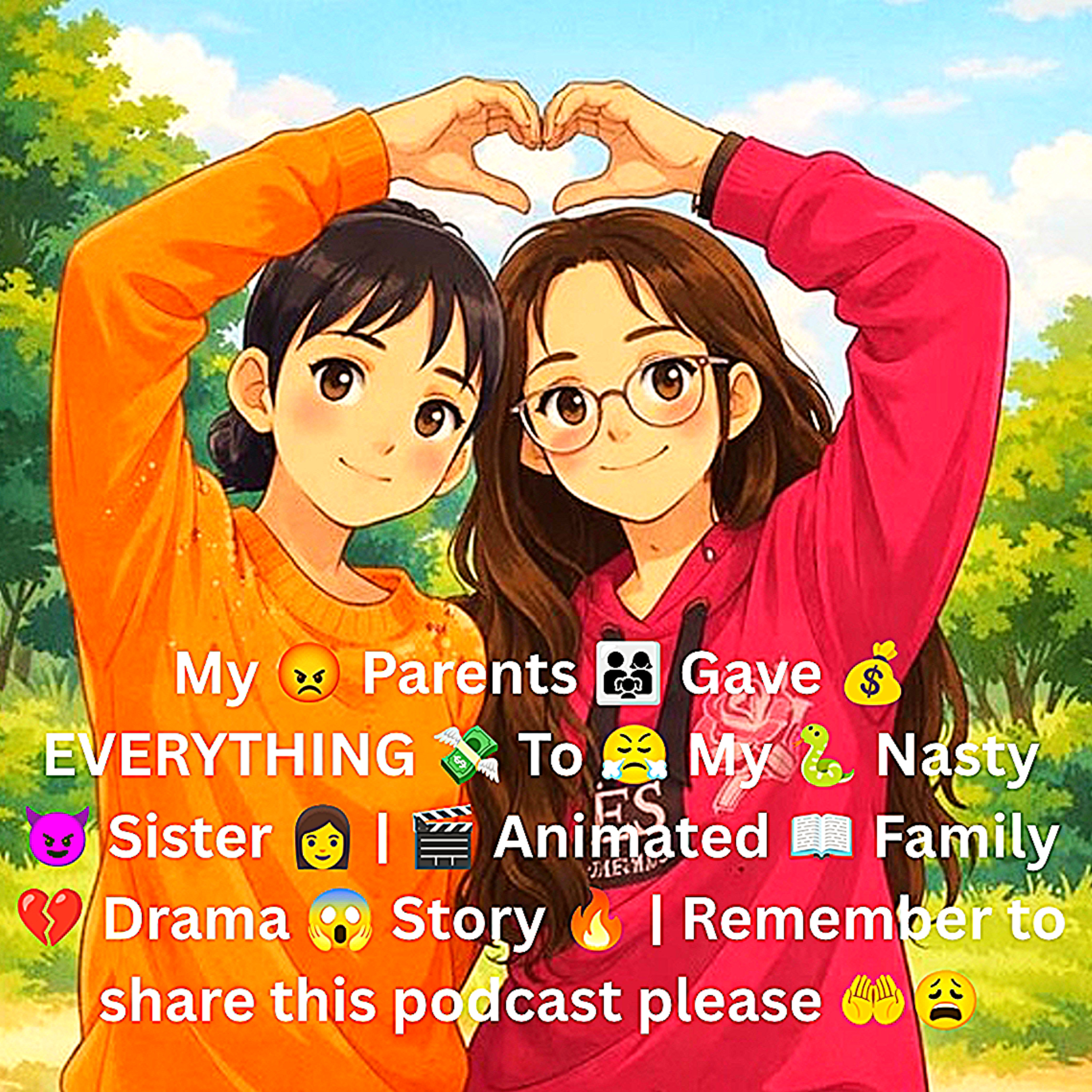 My 😡 Parents 👨👩👧 Gave 💰 EVERYTHING 💸 To 😤 My 🐍 Nasty 😈 Sister 👩 | 🎬 Animated 📖 Family 💔 Drama 😱 Story 🔥 | Remember to share this podcast please 🤲😩 episode artwork