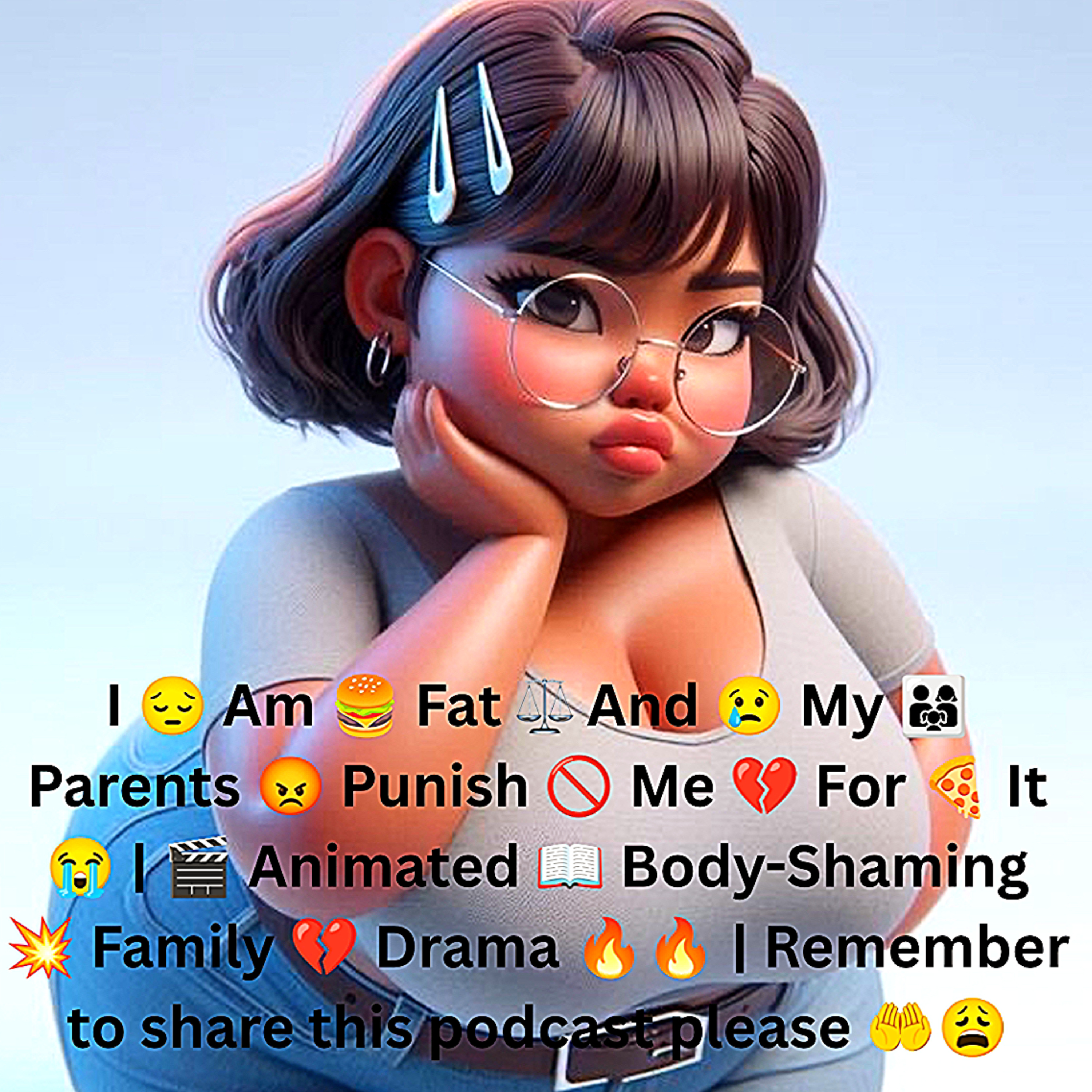 I 😔 Am 🍔 Fat ⚖️ And 😢 My 👨👩👧 Parents 😡 Punish 🚫 Me 💔 For 🍕 It 😭 | 🎬 Animated 📖 Body-Shaming 💥 Family 💔 Drama 🔥🔥 | Remember to share this podcast please 🤲 episode artwork