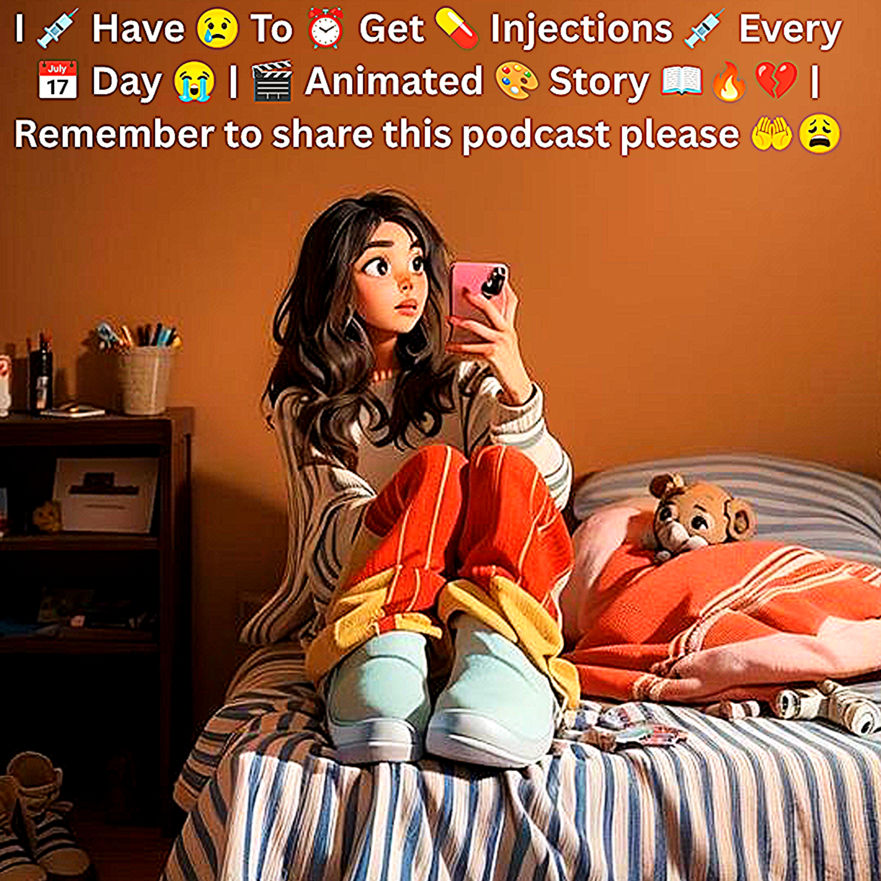 I 💉 Have 😢 To ⏰ Get 💊 Injections 💉 Every 📅 Day 😭 | 🎬 Animated 🎨 Story 📖🔥💔 | Remember to share this podcast please 🤲😩 episode artwork