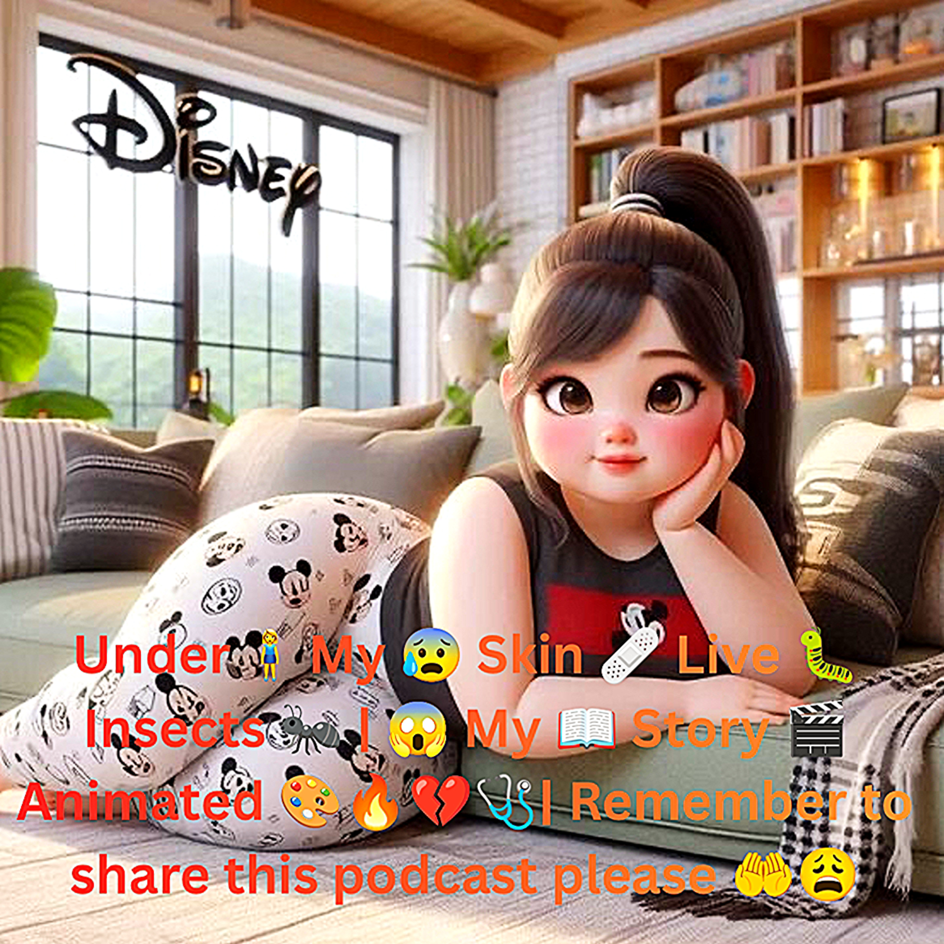 Under 🧍♀️ My 😰 Skin 🩹 Live 🐛 Insects 🐜 | 😱 My 📖 Story 🎬 Animated 🎨🔥💔🩺| Remember to share this podcast please 🤲😩 episode artwork