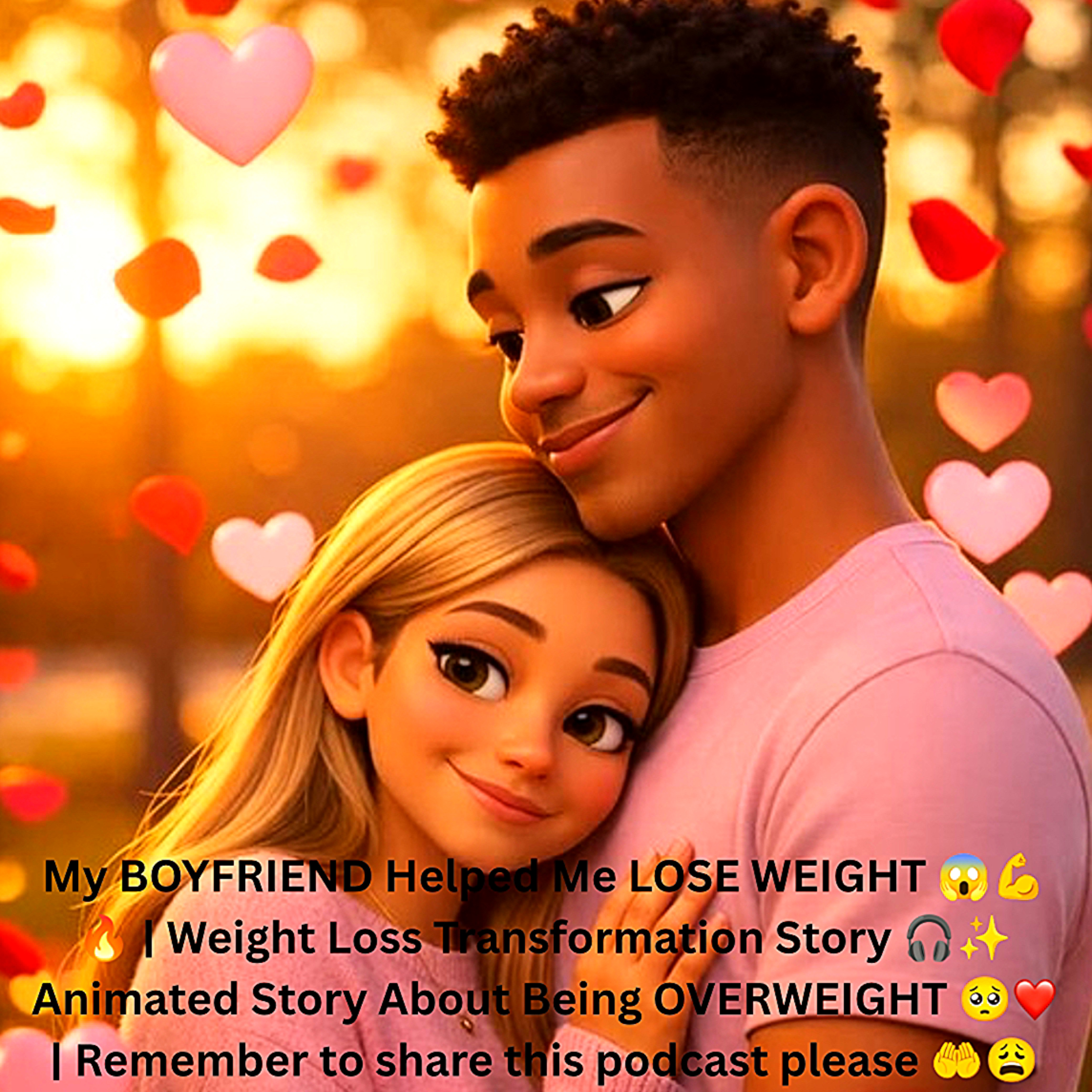 My BOYFRIEND Helped Me LOSE WEIGHT 😱💪🔥 | Weight Loss Transformation Story 🎧✨ Animated Story About Being OVERWEIGHT 🥺❤️ | Remember to share this podcast please 🤲😩 episode artwork
