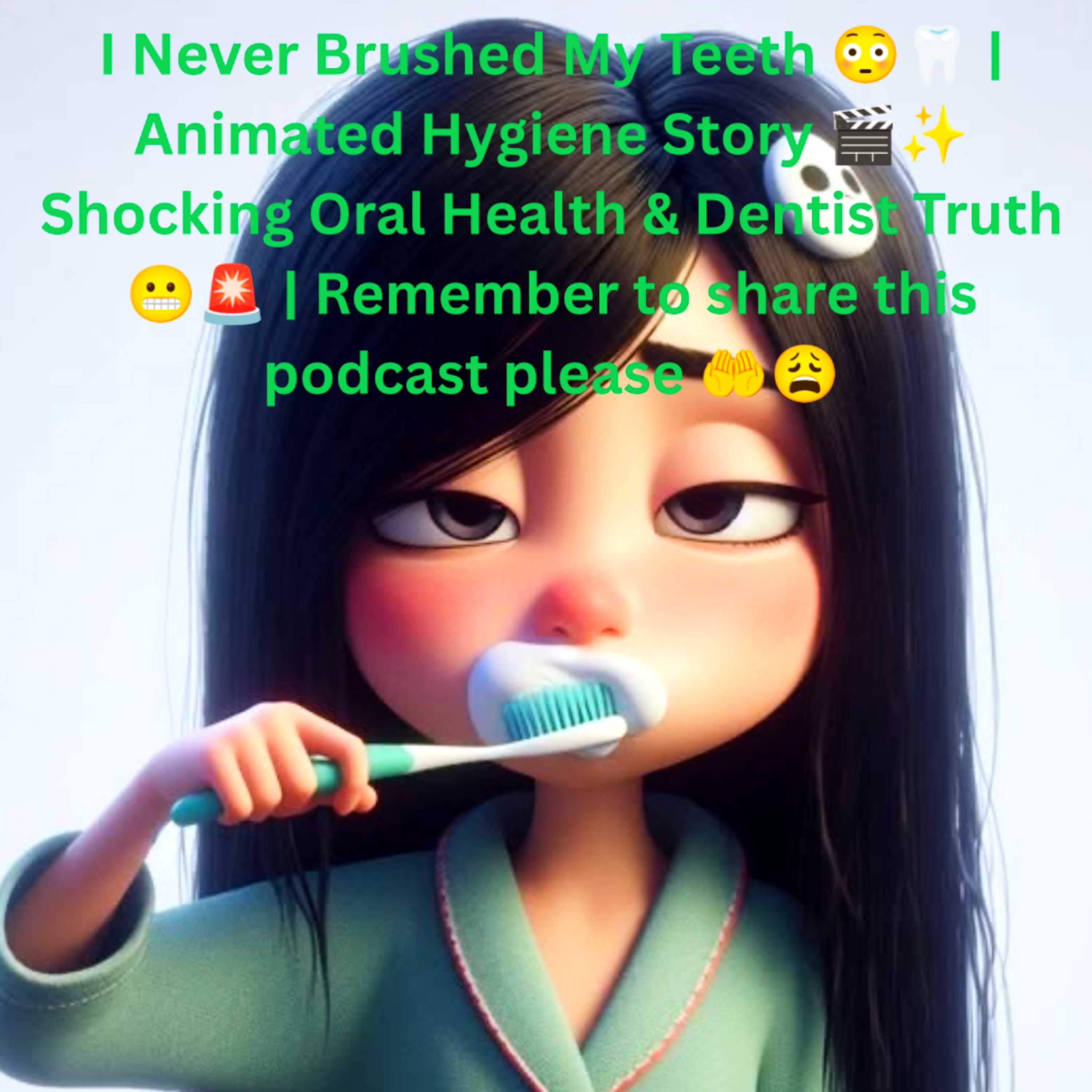 I Never Brushed My Teeth 😳🦷 | Animated Hygiene Story 🎬✨ Shocking Oral Health & Dentist Truth 😬🚨 | Remember to share this podcast please 🤲😩 episode artwork