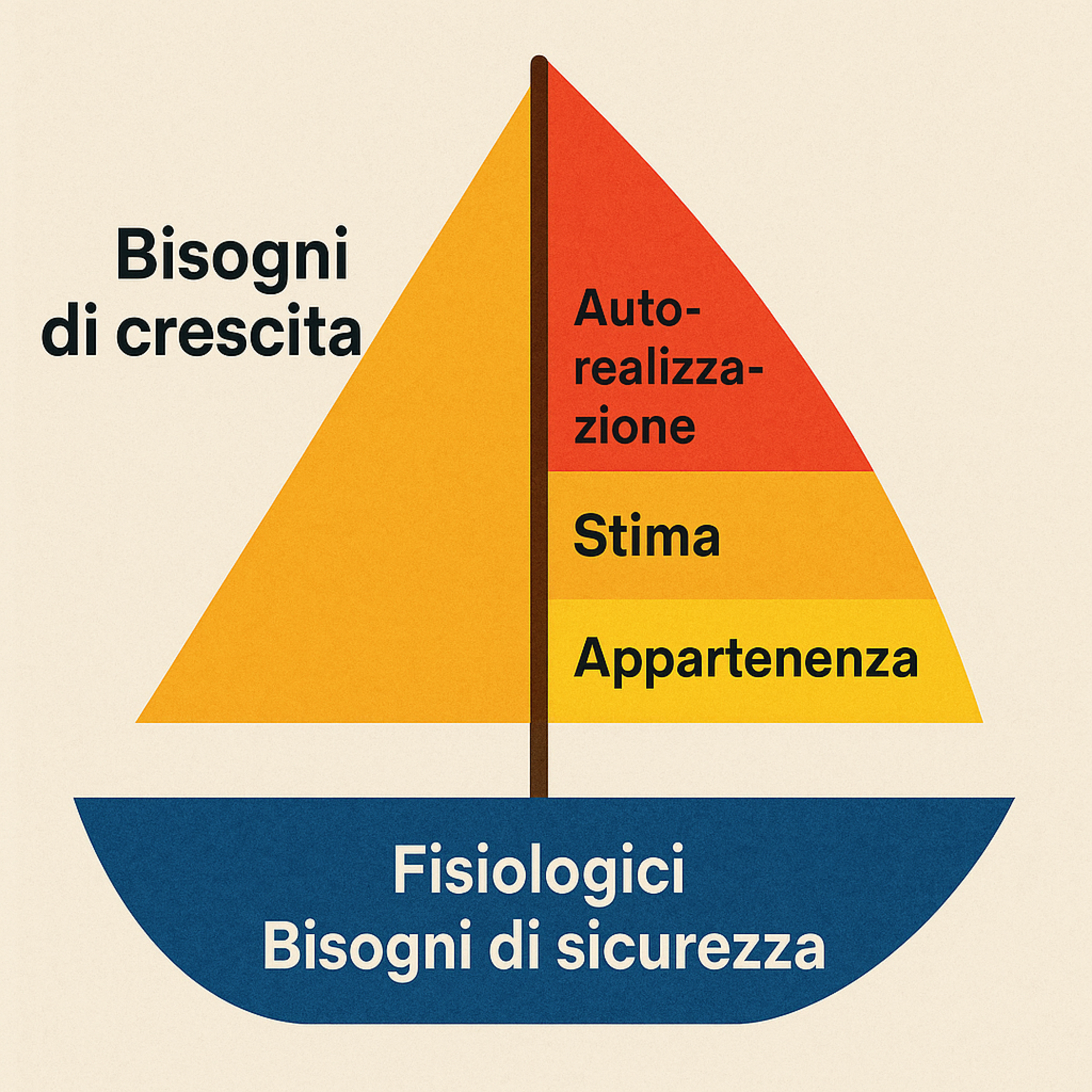 586 - VERI BISOGNI: La Piramide di Maslow è una BARCA?