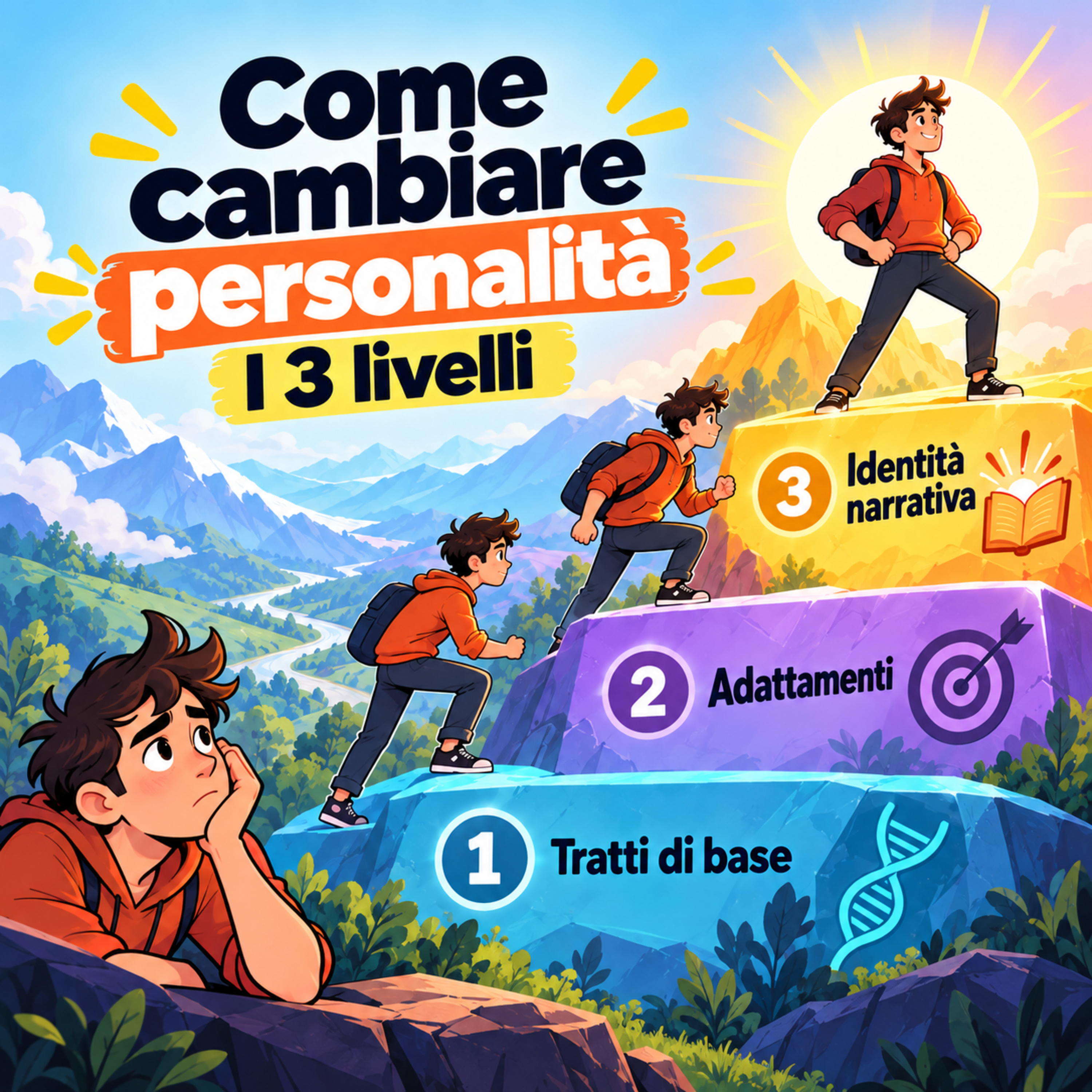 656- I 3 livelli della tua personalità (e come cambiarla) episode artwork