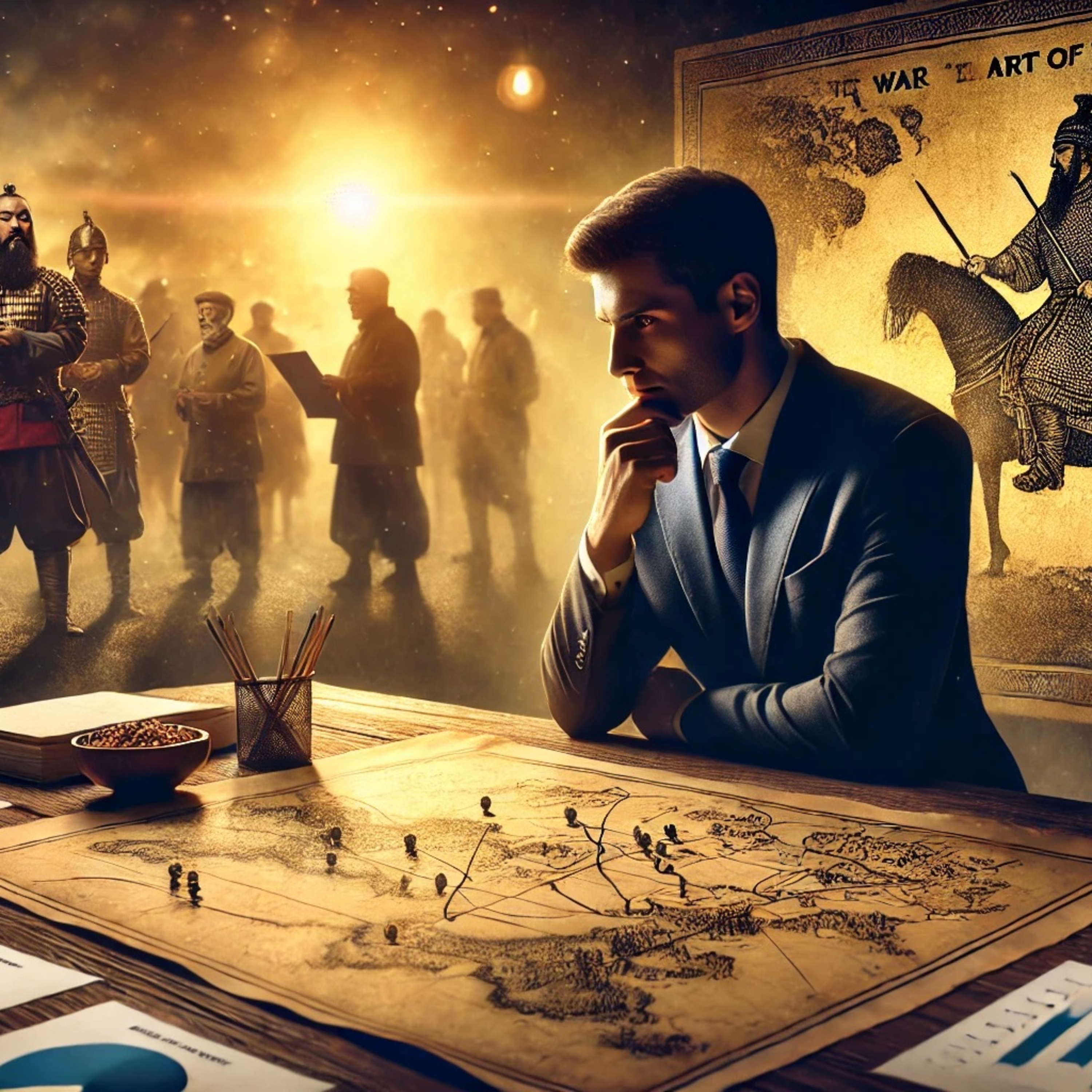El Arte de la Guerra de Sun Tzu – Estrategias Aplicadas a Negocios y Relaciones Personales ⚔️💼 episode artwork