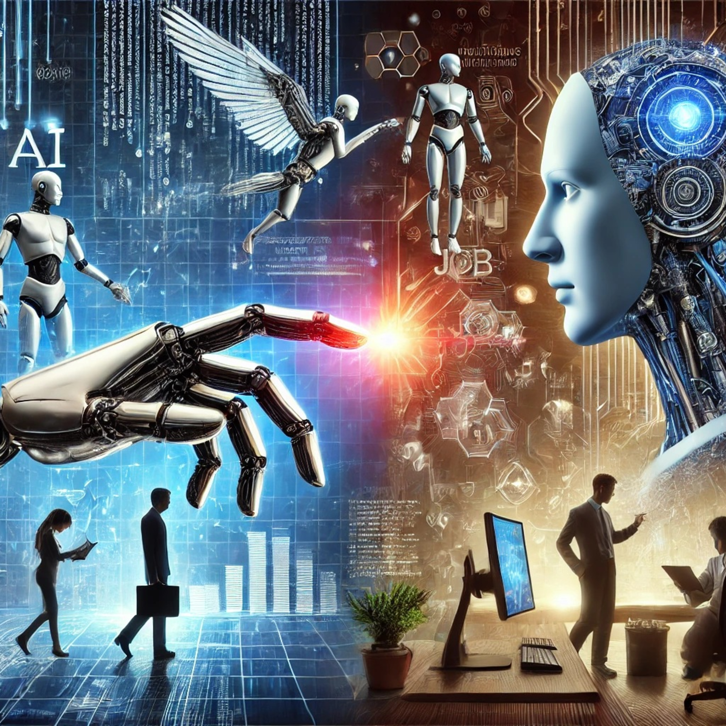 El Impacto de la Inteligencia Artificial: ¿Nos Quitarás el Trabajo o Nos Harás Más Productivos? 🤖⚡ episode artwork