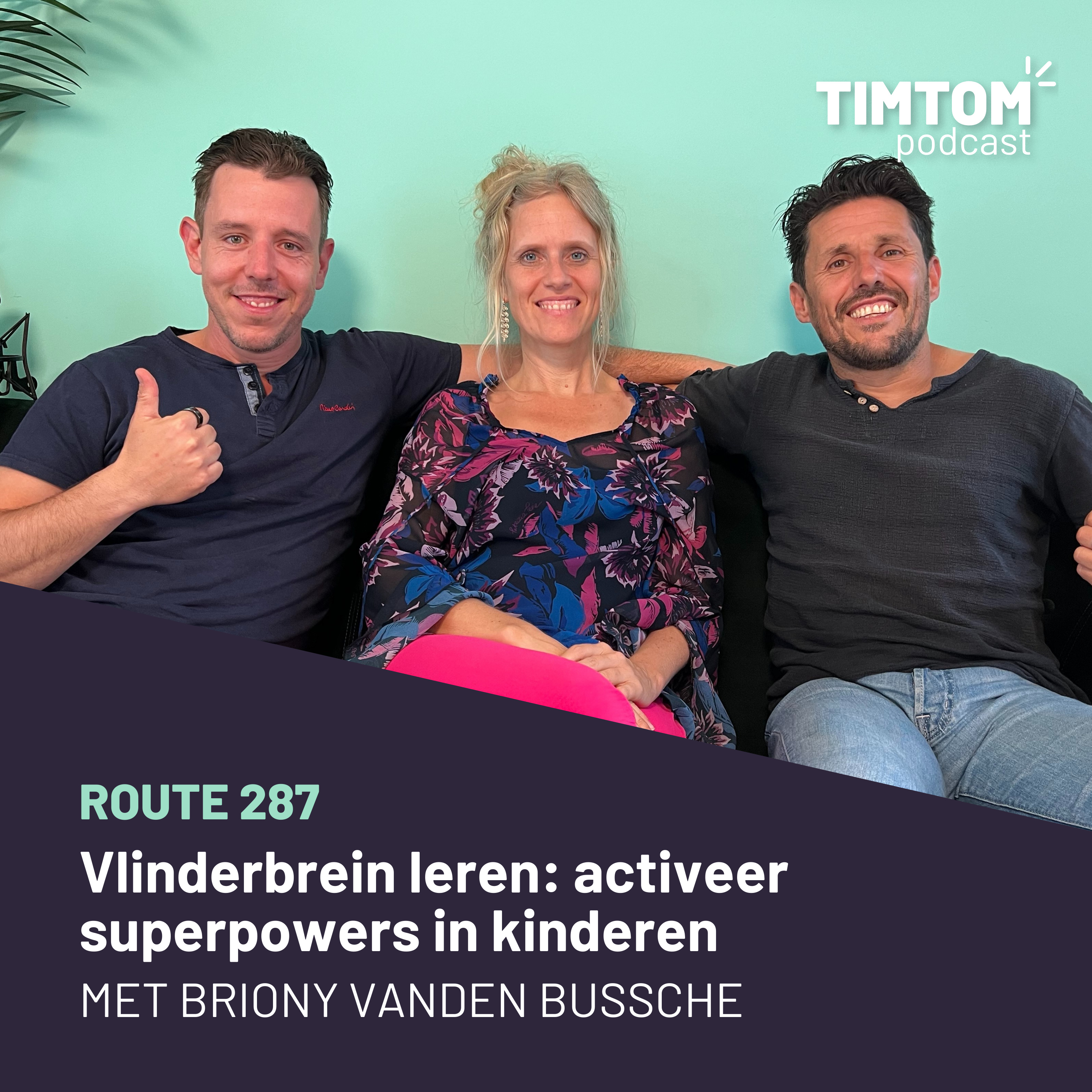 Activeer superpowers in kinderen met Vlinderbreinleren - met Briony Vanden Bussche - route 288 episode artwork