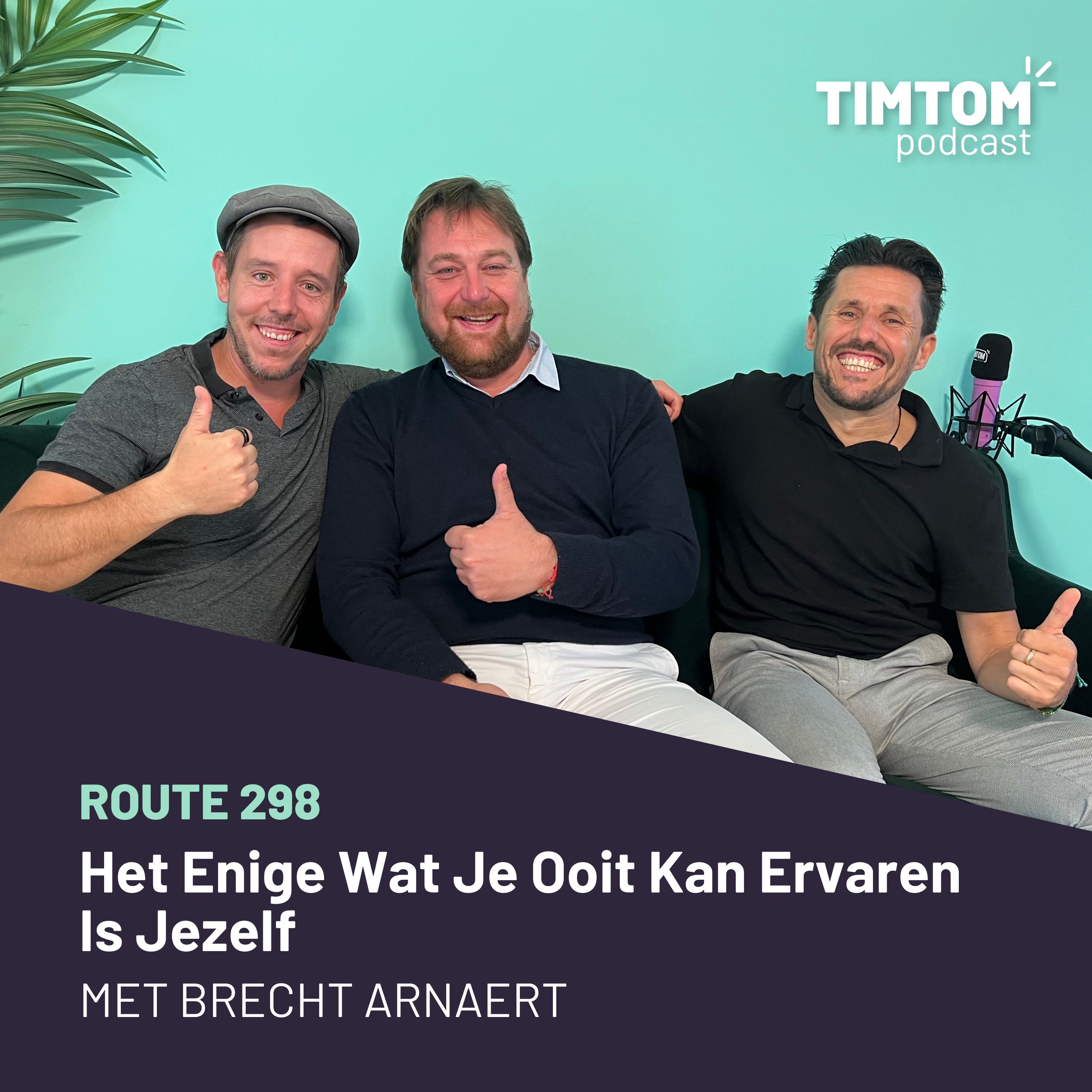 Het Enige Wat Je Ooit Kan Ervaren Is Jezelf - met Brecht Arnaert - route 298 episode artwork