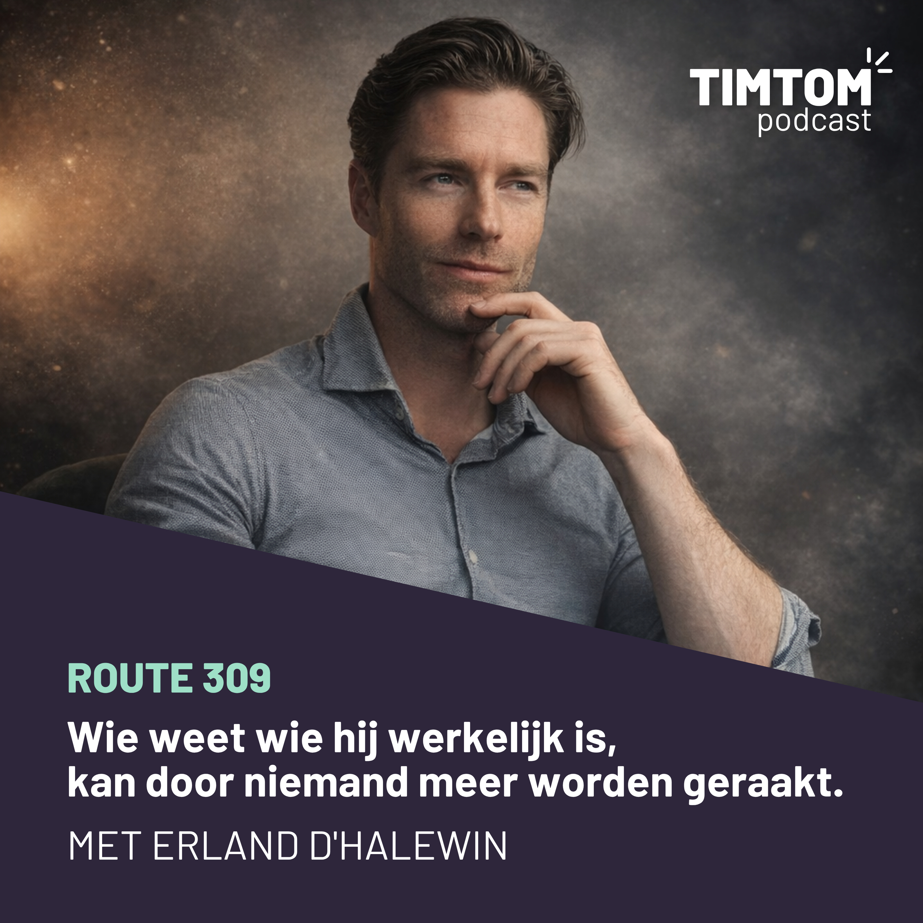 Heldervoelend zijn en innerlijke bevrijding - Route 308 met Erland D'halewin episode artwork
