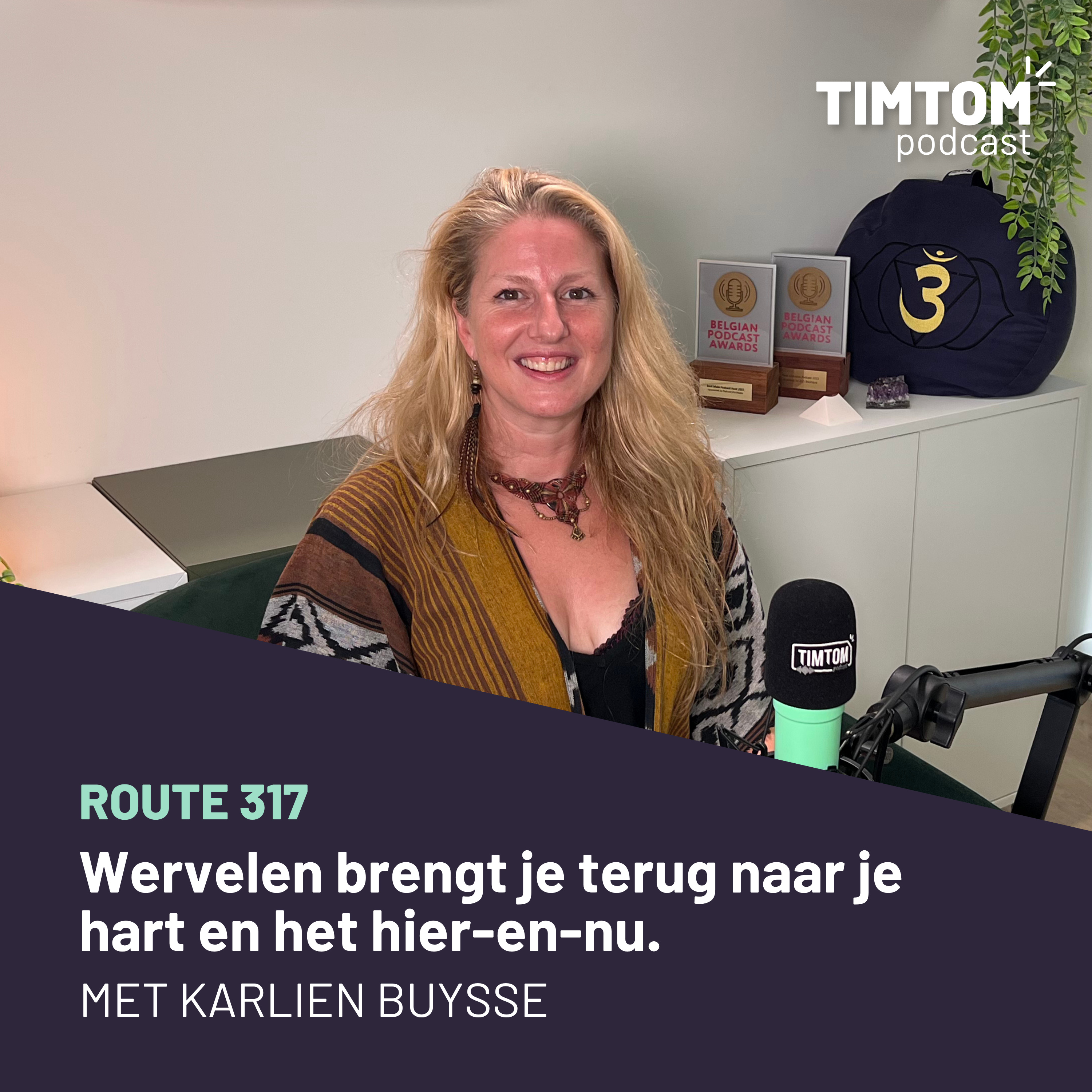 Wervelen brengt je terug naar je hart en het hier-en-nu - met Karlien Buysse episode artwork
