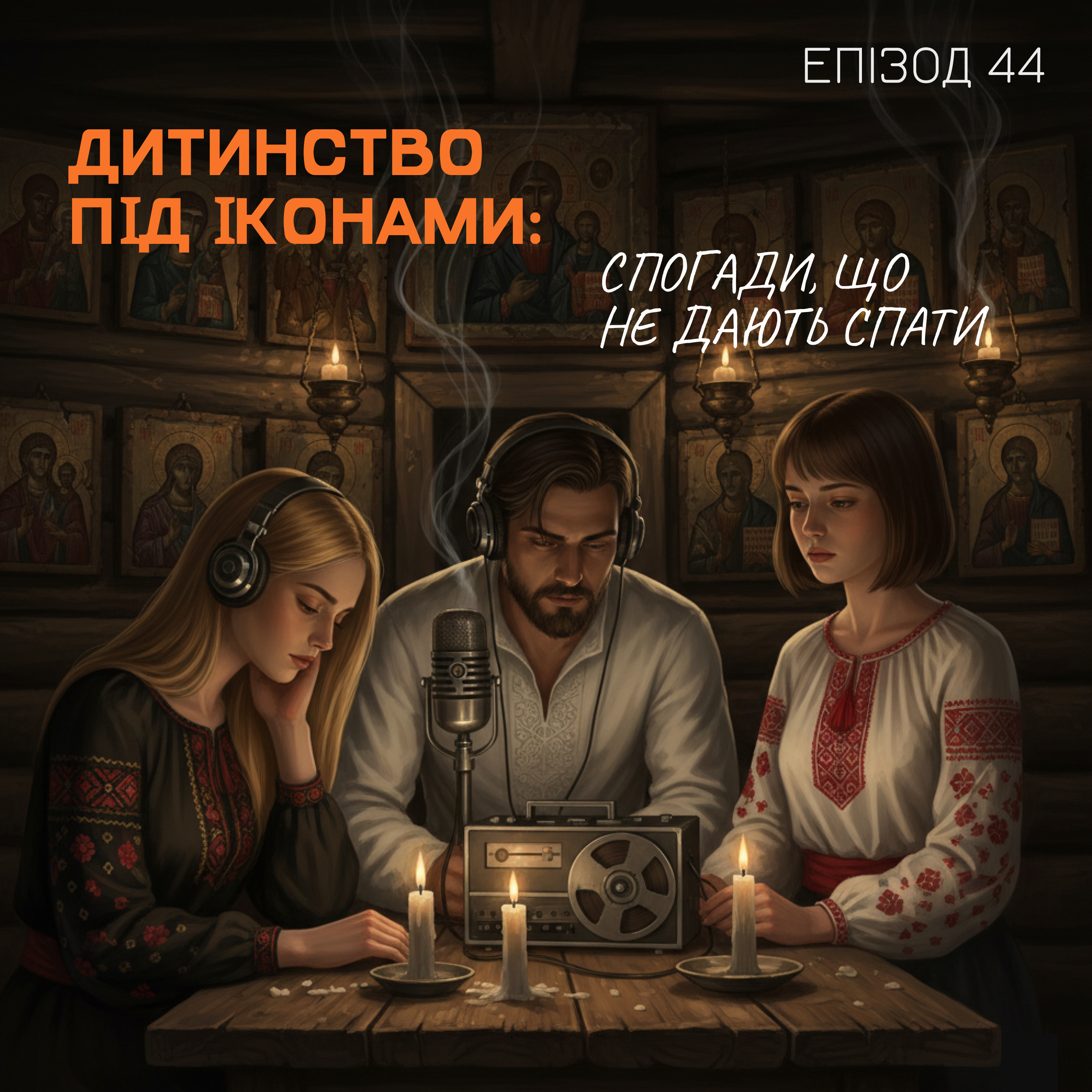 Епізод 44. Дитинство під іконами: спогади, що не дають спати Епізод 44. Дитинство під іконами: спогади, що не дають спати